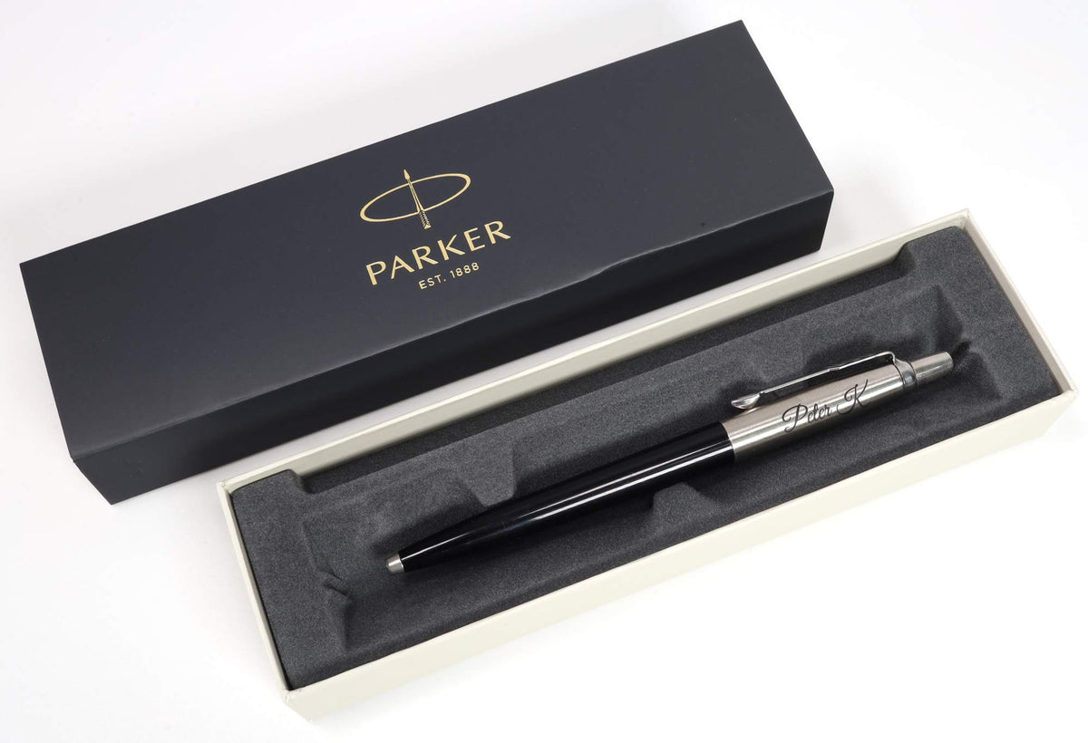Personalized Custom Parker Jotter Pen + Gift Box | Design A Truly Unique Present | Laser Engraved