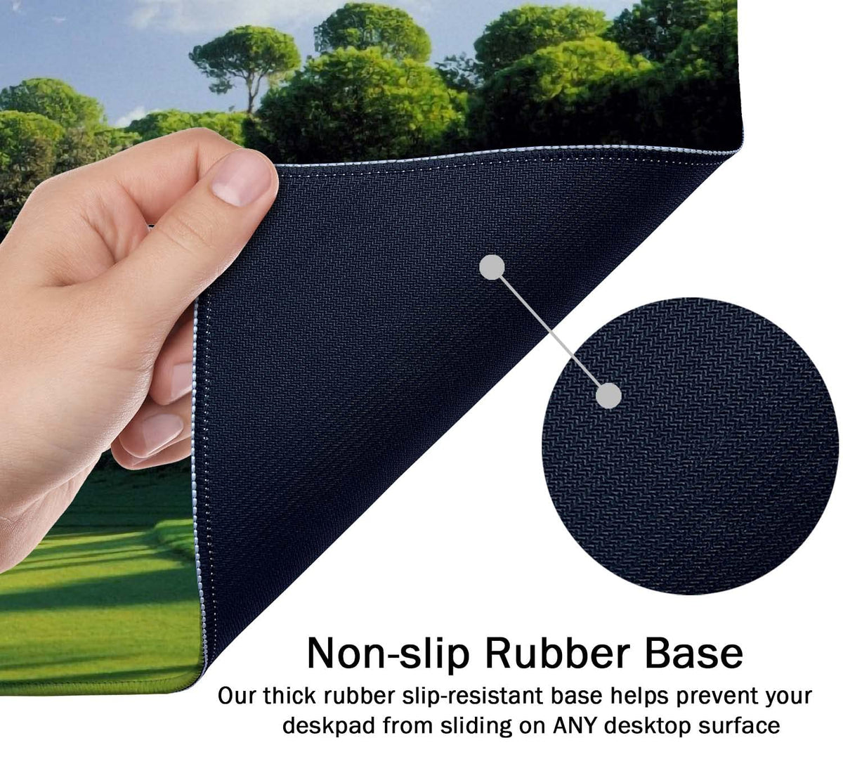 SSOIU Extended Mouse Pad, XXL Gaming Mouse Pads, Large Big Mousepad Laptop Computer Keyboard Mat