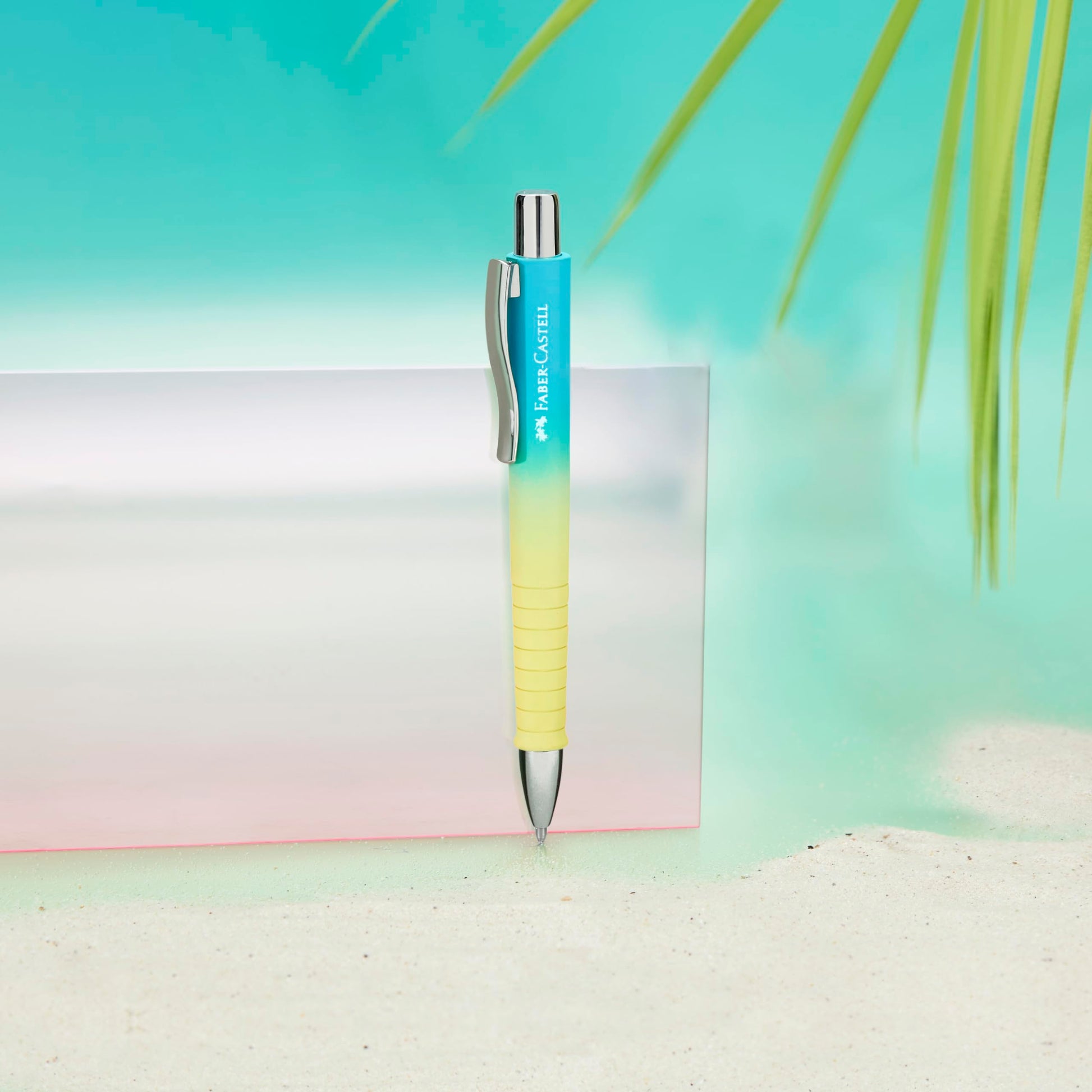 Faber-Castell Poly Ball Urban Sunrise Pen, Replaceable XB Refill