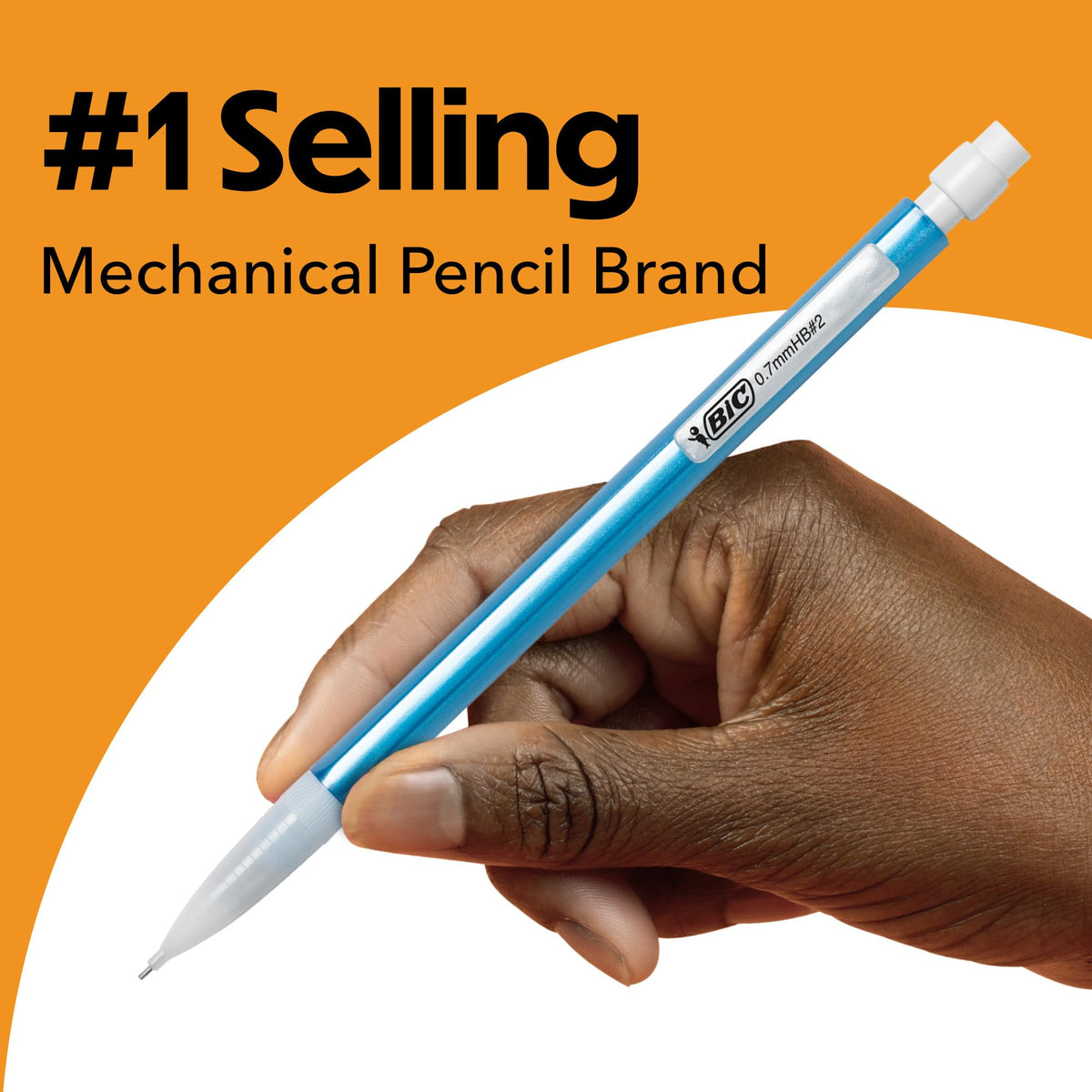 BIC Mechanical Pencil Variety Pack, Number 2 Mechanical Pencils With Erasers, Fine Point (0.5mm)