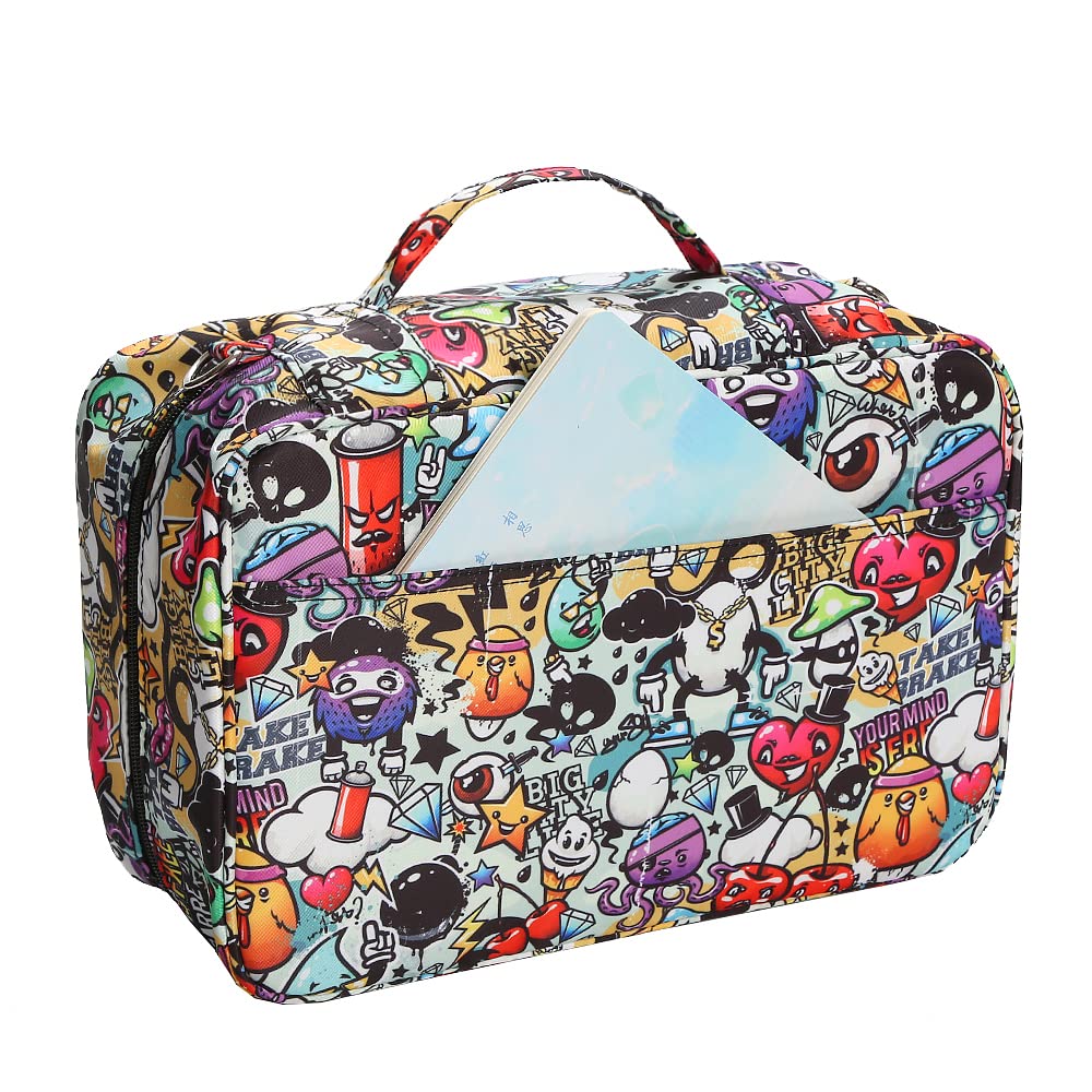 Lbxgap 420 Slots Colored Pencil Case w/Handle & Shoulder Strap