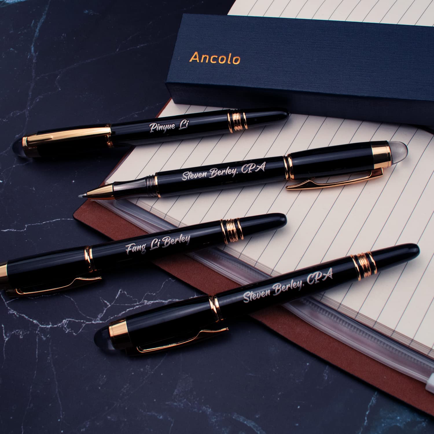 Personalized Luxury Roller Pen - Executive Pen Custom Your Name or Message