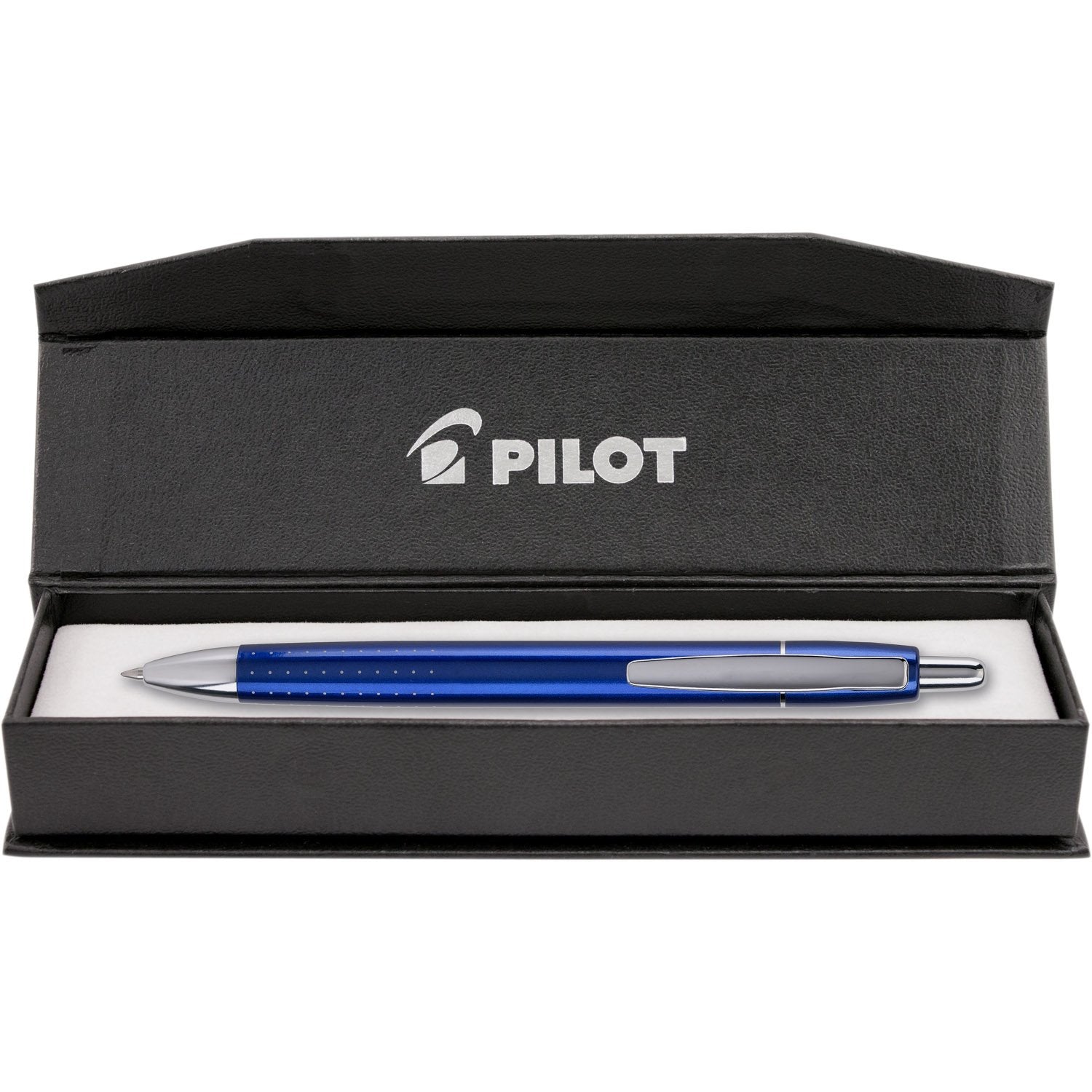 PILOT Axiom Collection Retractable Ballpoint Pen, Cobalt Blue Barrel, Blue Ink, Medium Point (90061)