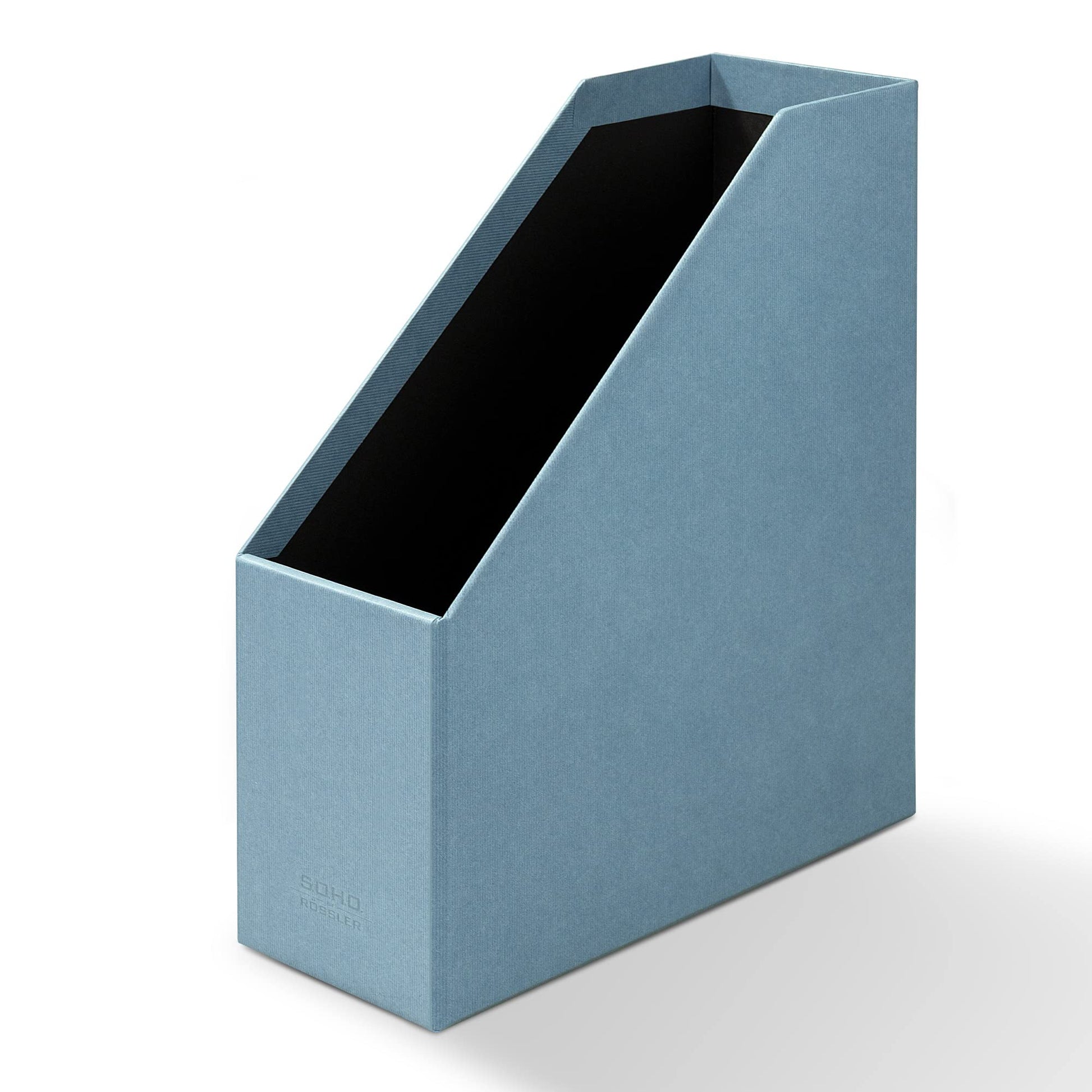S.O.H.O. 1318452151 A4 Denim Magazine Rack with Index Holder and Handle