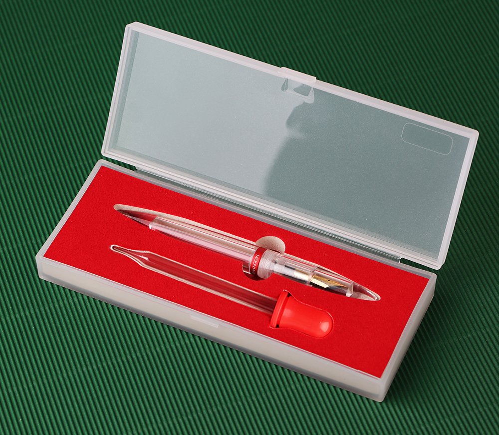 erofa MAJOHN M2 Transparent Eye Dropper Filling Fountain Pen Large-Capacity Ink Storing, Extra Fine