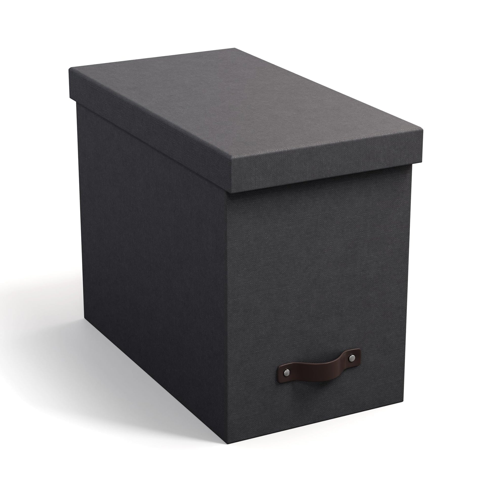 Bigso John Desktop File Box - Storage Solution and Document Organizer for Important Paperwork