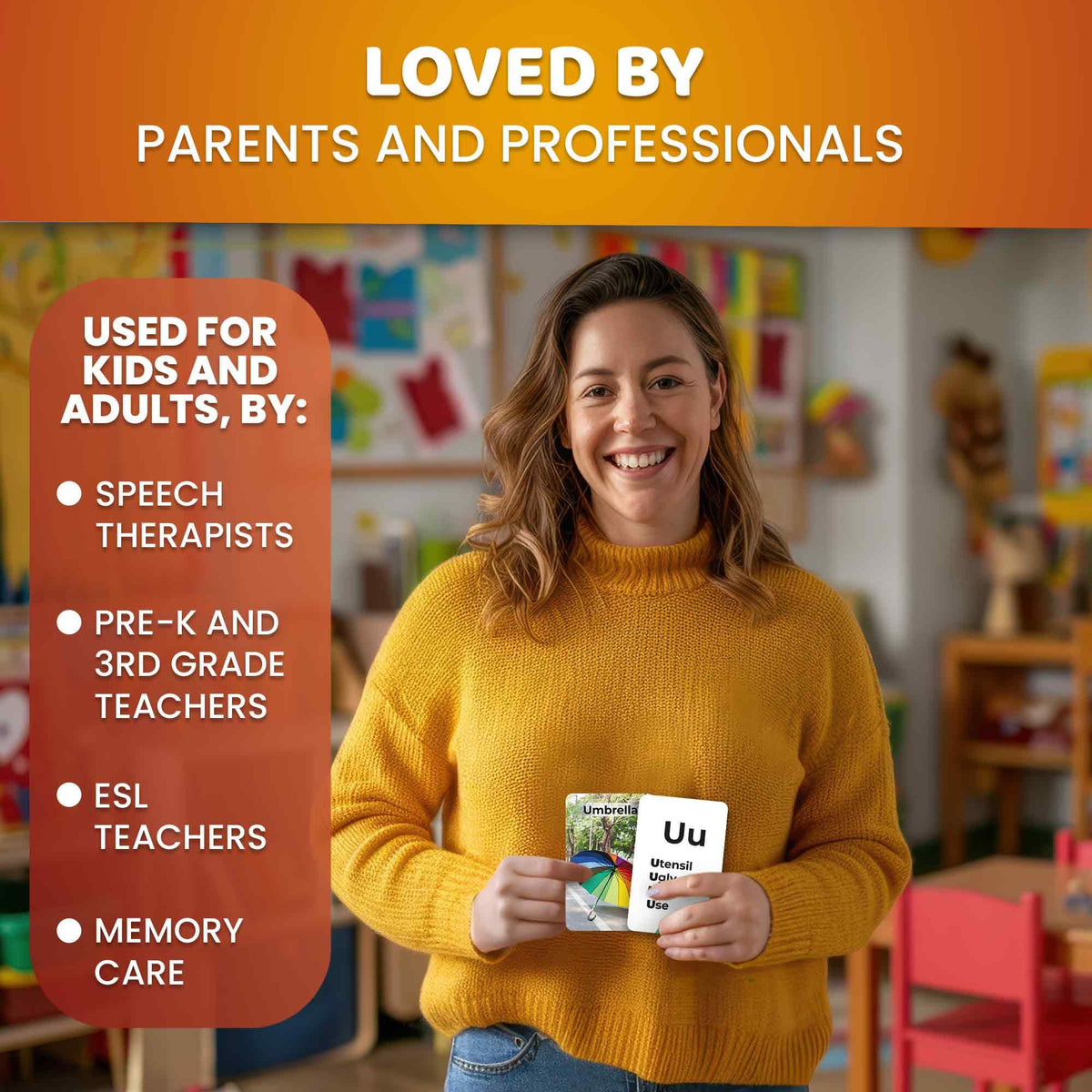 Flash Cards for Toddlers 3-5 — Learning Alphabet Flashcards for Kids 4-8