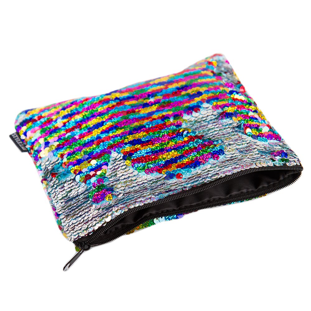 Style.Lab by Fashion Angels Magic Sequin Pouch - Rainbow