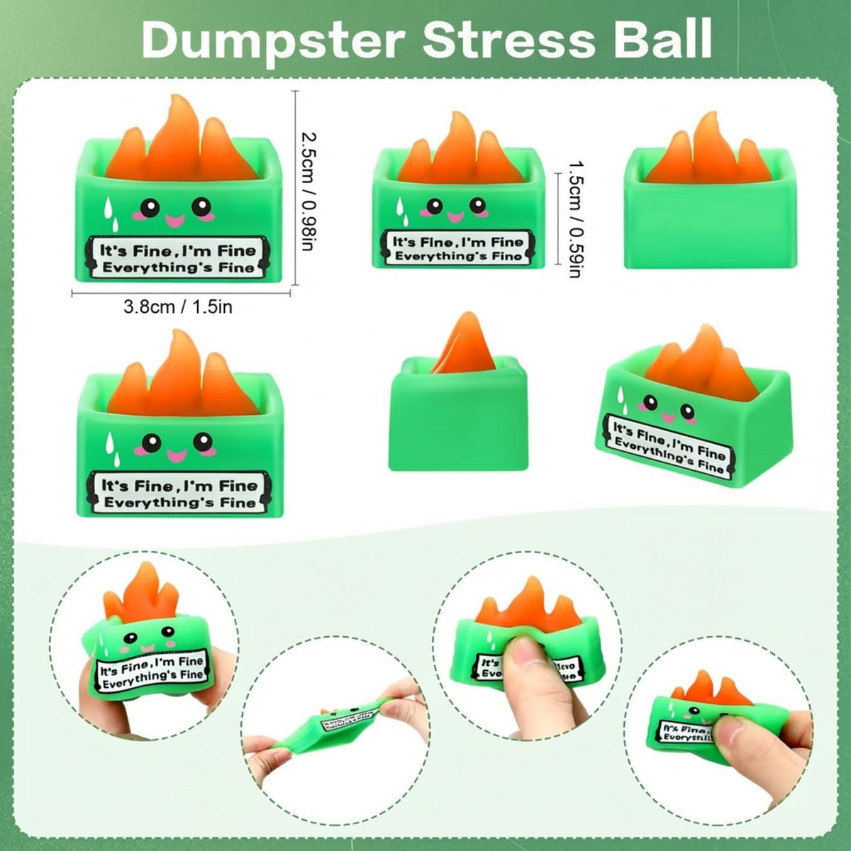 TecUnite Dumpster 20 Sets Classroom Motivation Gifts Bulk