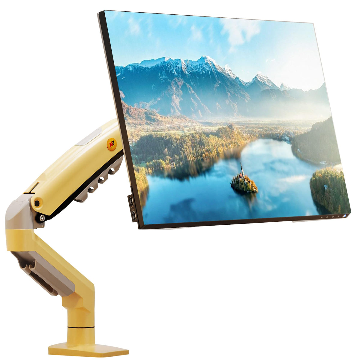 Monitor Mount,Fits 17-30" or Bigger Computer Monitors(Within 19.8lbs), Adjustable Stand with Tilt