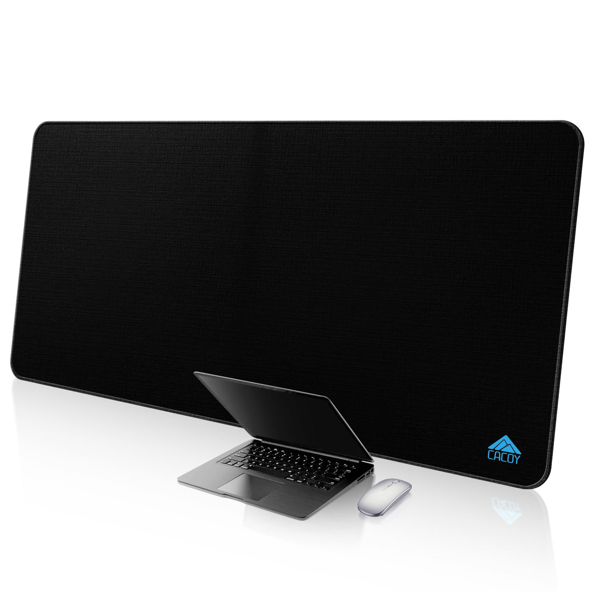 Cacoy 59"x27.5" Large Gaming Mouse Pad, Professional Desk Mouse Mat, Black