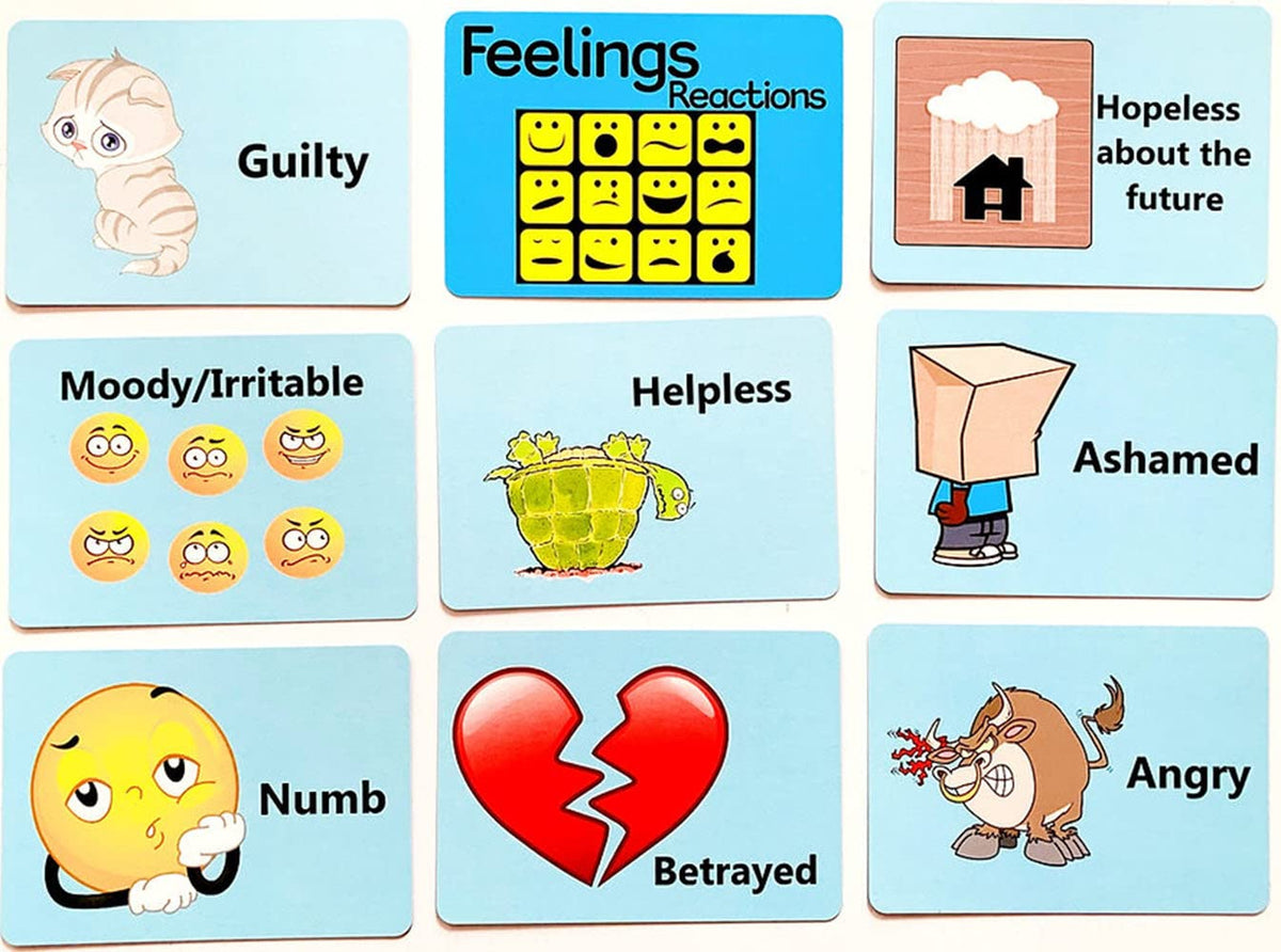 Trauma Reaction Cards for Children & Adolescents