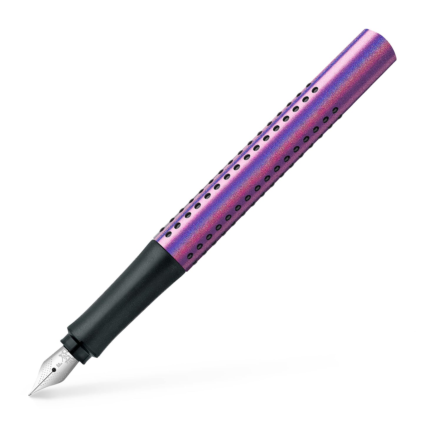 Faber Castell Fountain pen Grip Edition Glam - F nib, Violet Glam colour