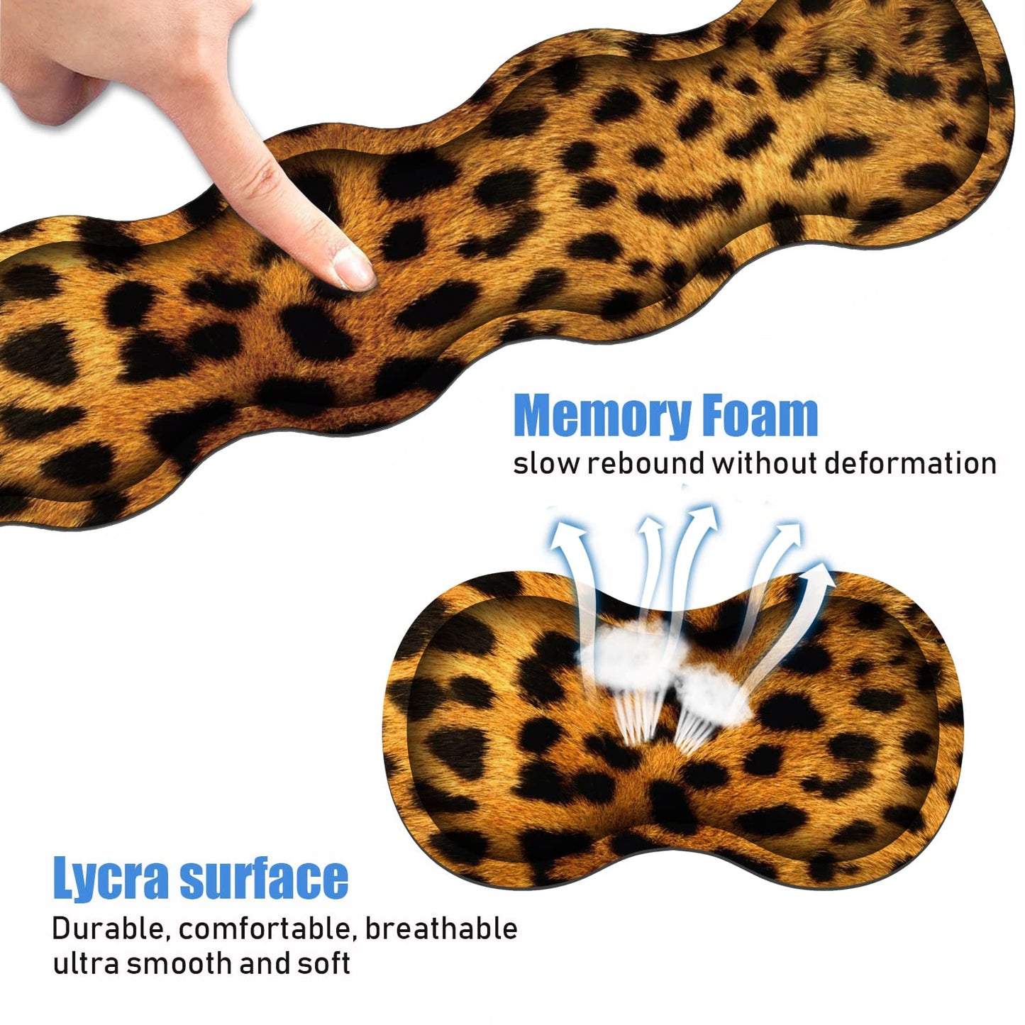 Ergonomic Keyboard Wrist Rest and Mouse Pad Wrist Rest Set, Large XXL Gaming Mousepad 31.5"x 11.8"