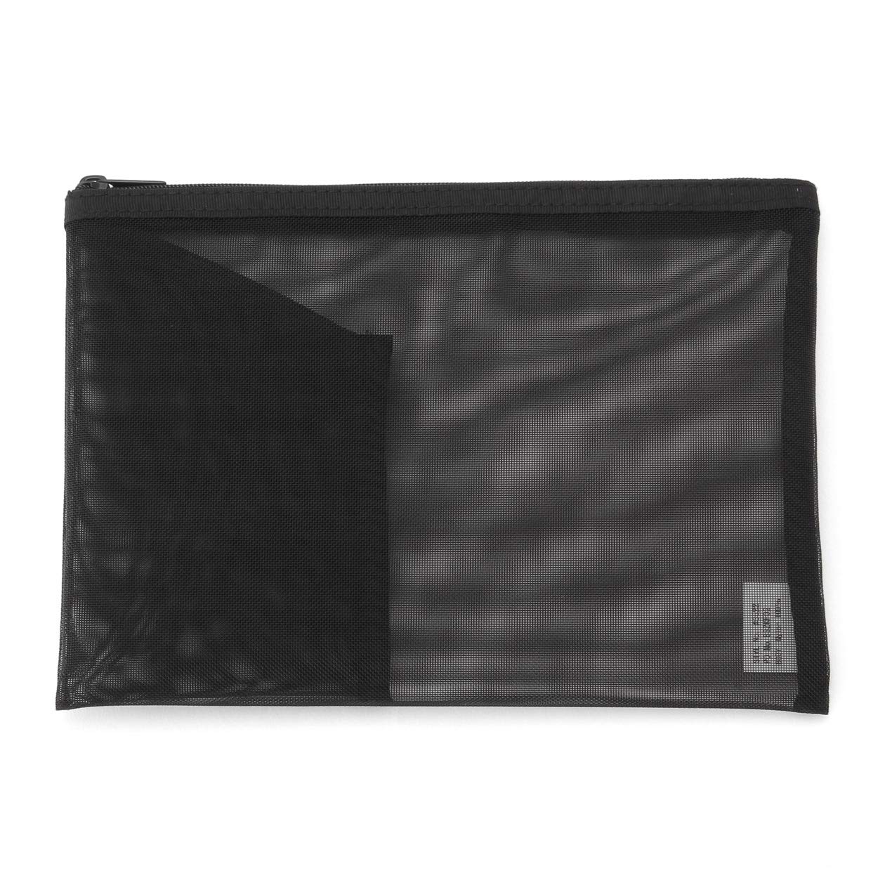 Nylon Mesh Pen Case with Gusset