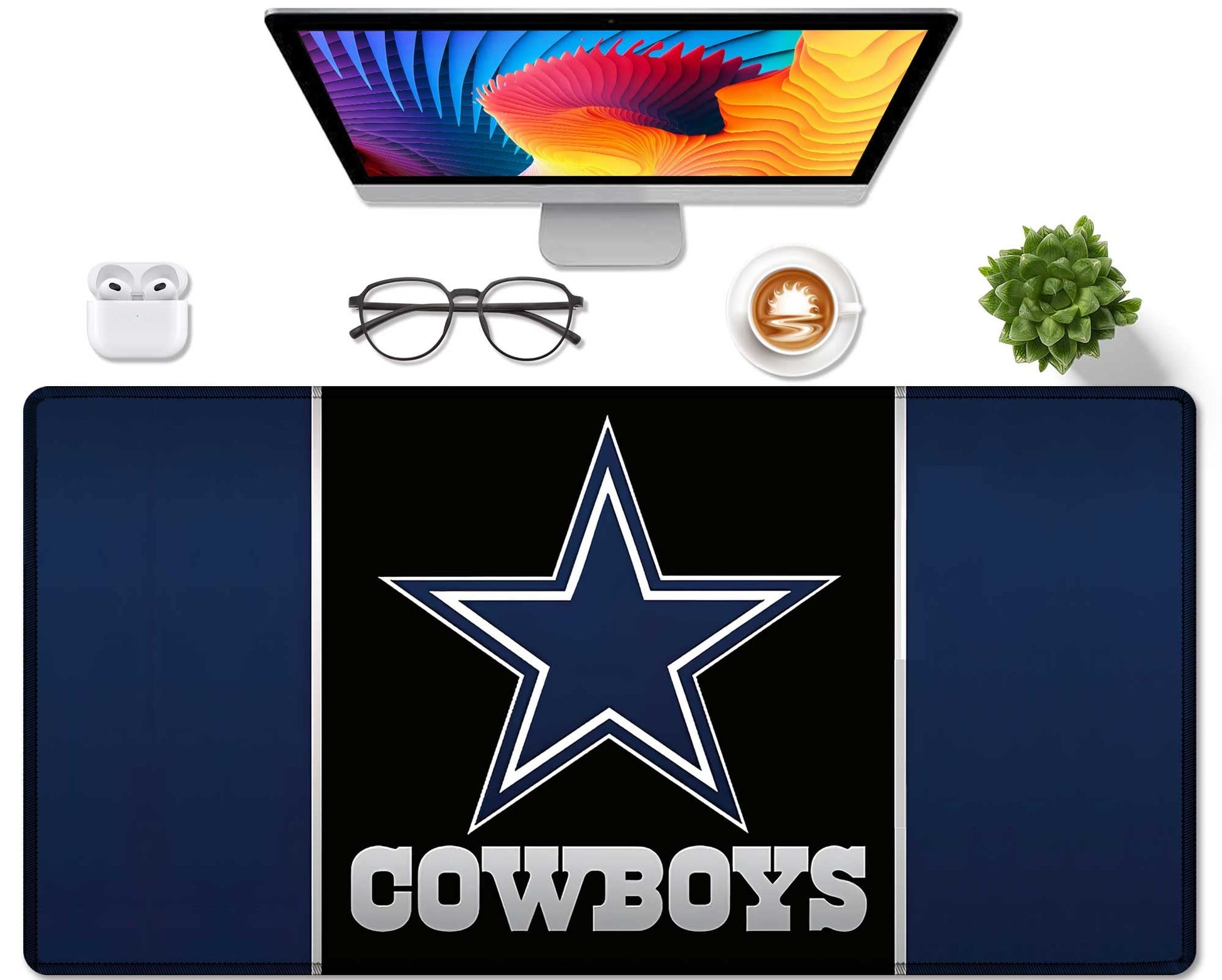 Large Mouse Pad Desk Mat for Home Office, Gaming Mousepad Extended Desk pad - Computer Keyboard