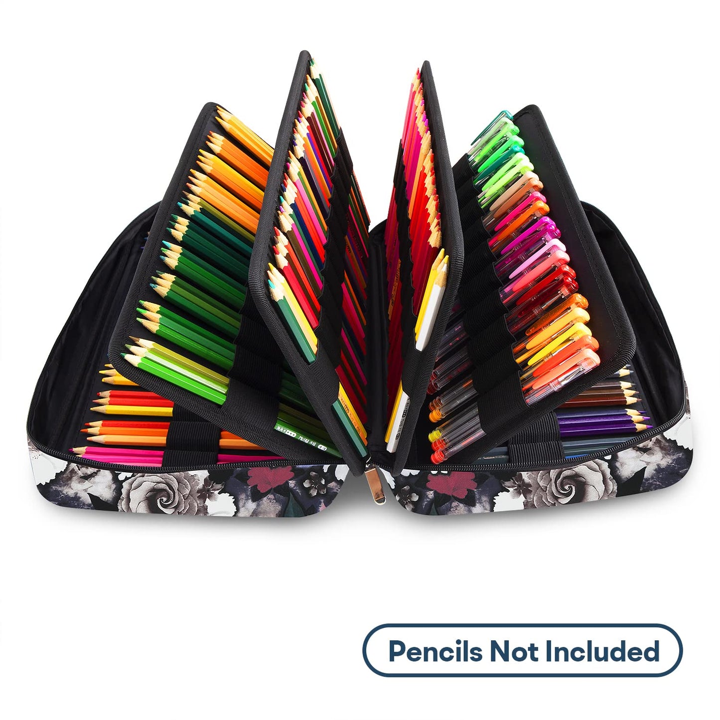 YOUSHARES Pencil Holder 300 Slots - 300 Slots large Pen Case Organizer with Multilayer Holder for