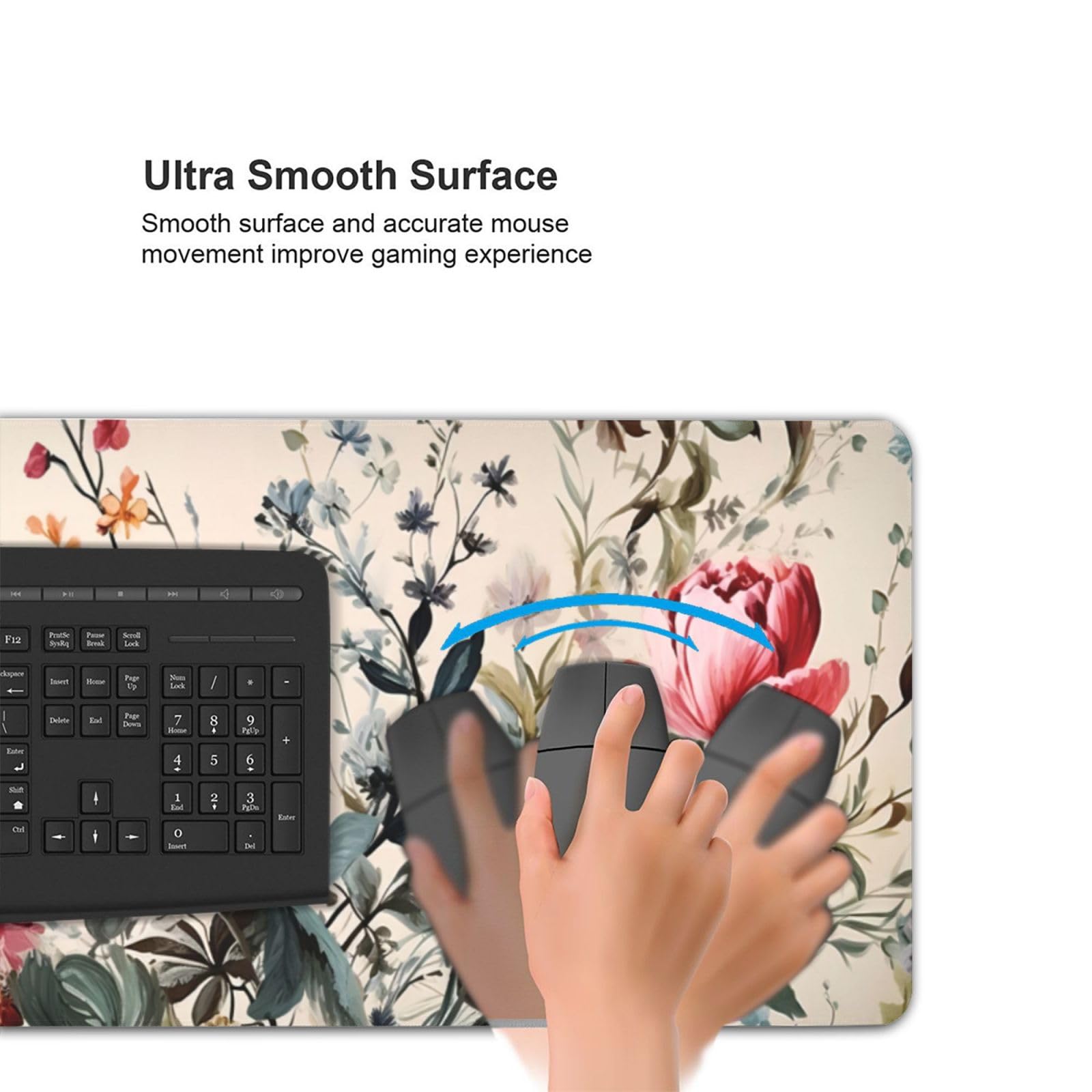 35.4 x 15.7 in, Waterproof XXL Large Mouse Pad for Desk, Extended Keyboard Mouse Mat for Computer
