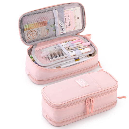 CICIMELON Large Pencil Case Big Storage Pen Pouch Bag with Compartment for School Supplies Office