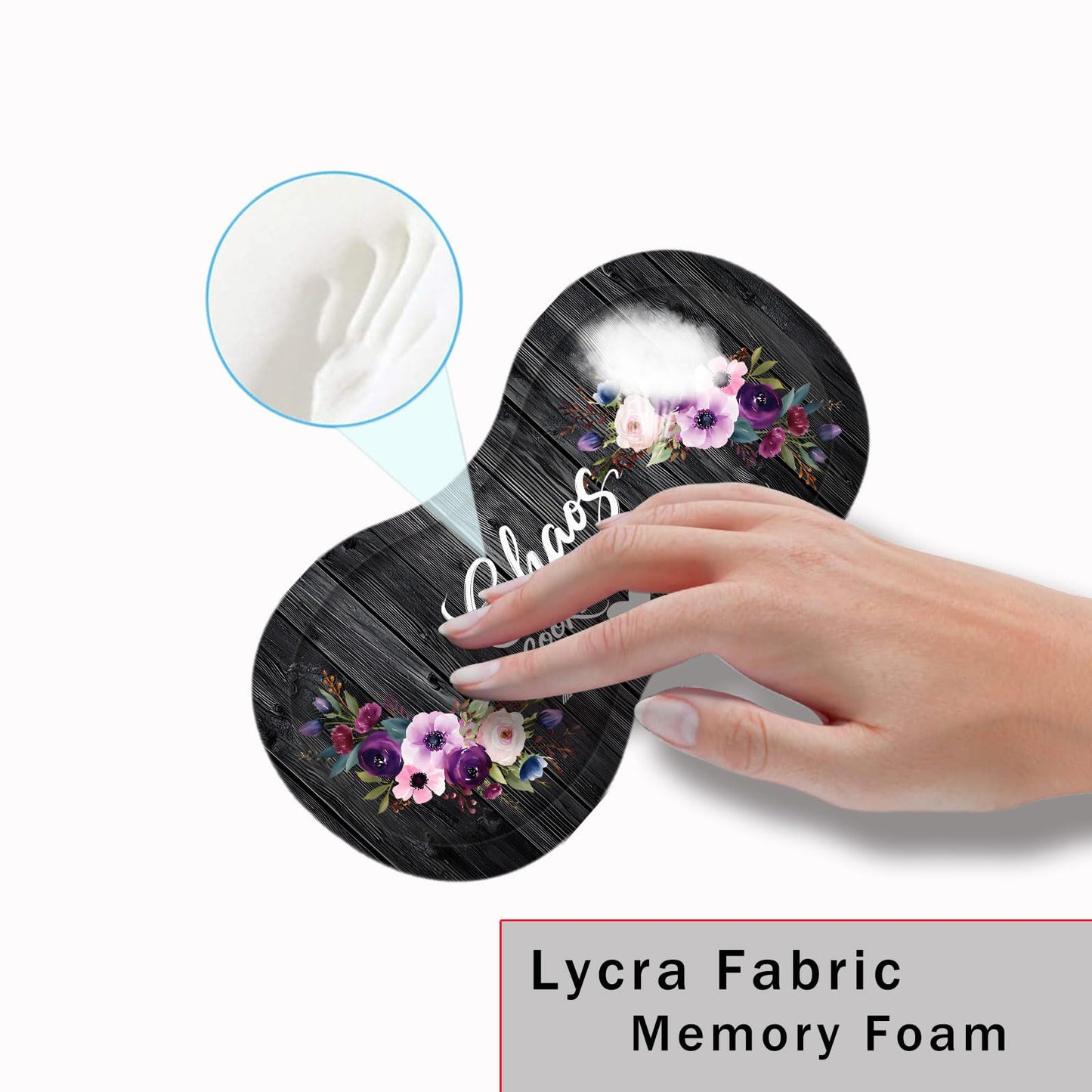 CICPLKSE Mouse Pad with Wrist Support + Desk Mat + Coaster 3 in 1 Set, XXL Large Gaming Mousepad