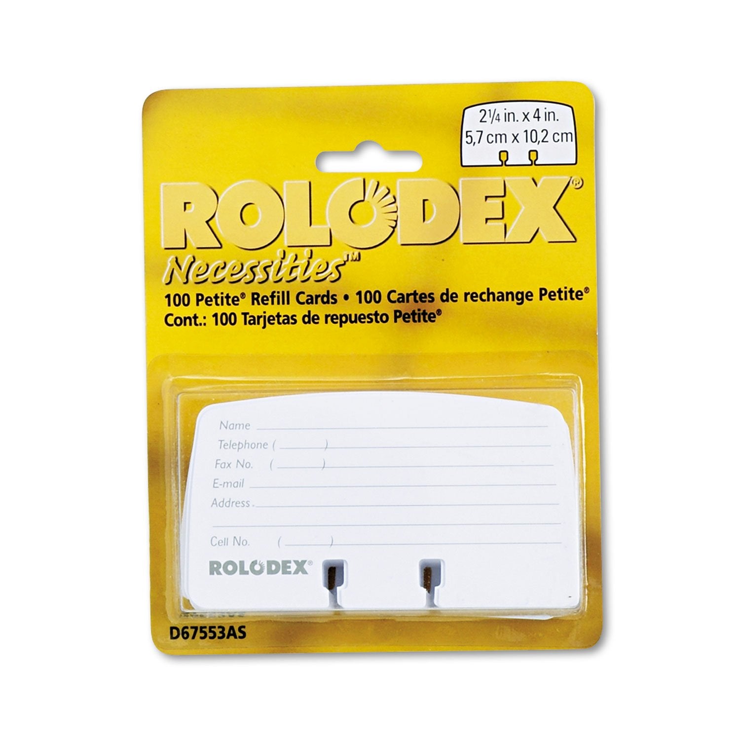 ROL67553 - Petite Refill Cards