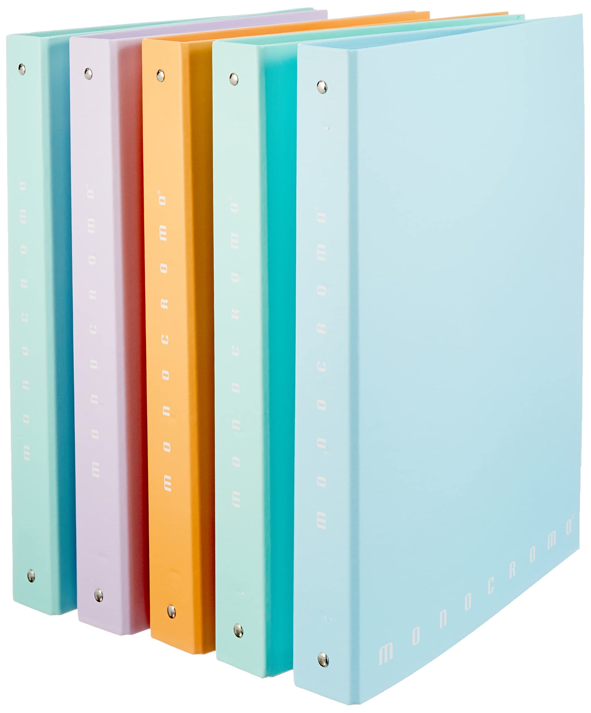 Pigna A4 Ring Binder Monochrome Pastel 27x32 cm.Assorted Color