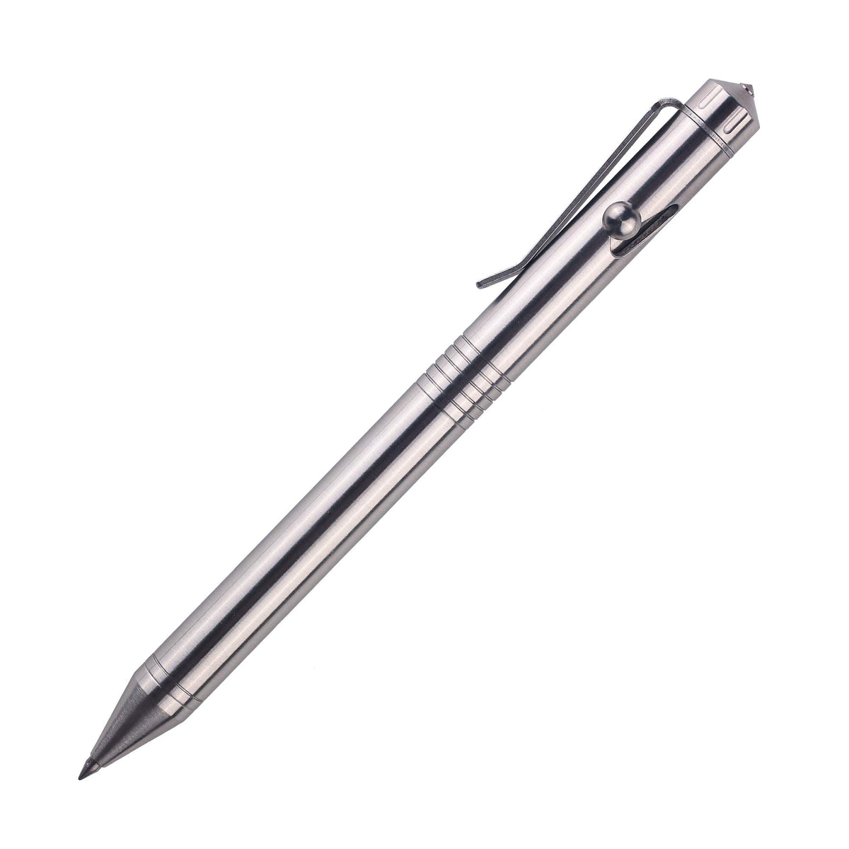SMOOTHERPRO Bolt Action Pen Stainless Steel Compatible with Pilot G2 Refill