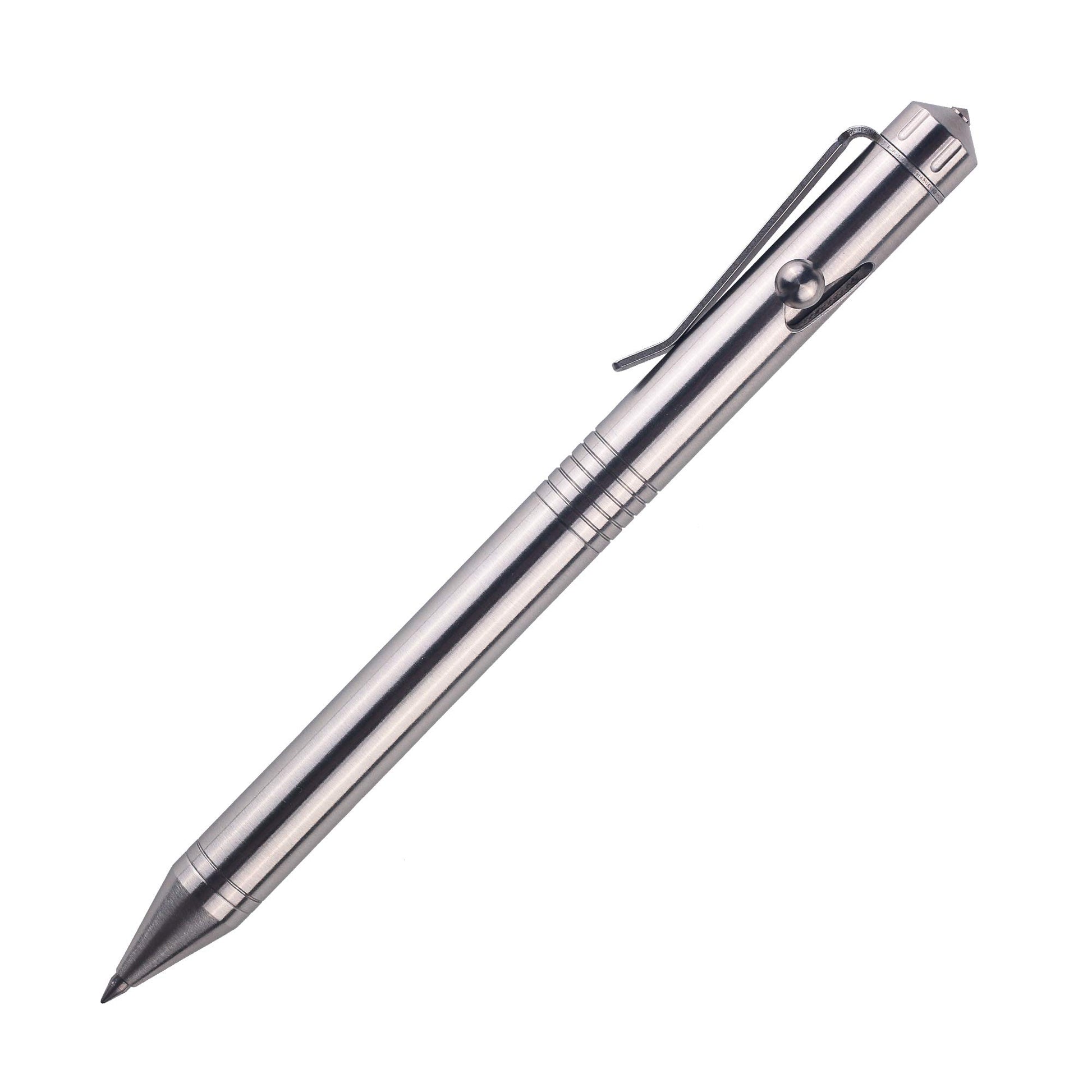 SMOOTHERPRO Bolt Action Pen Stainless Steel Compatible with Pilot G2 Refill