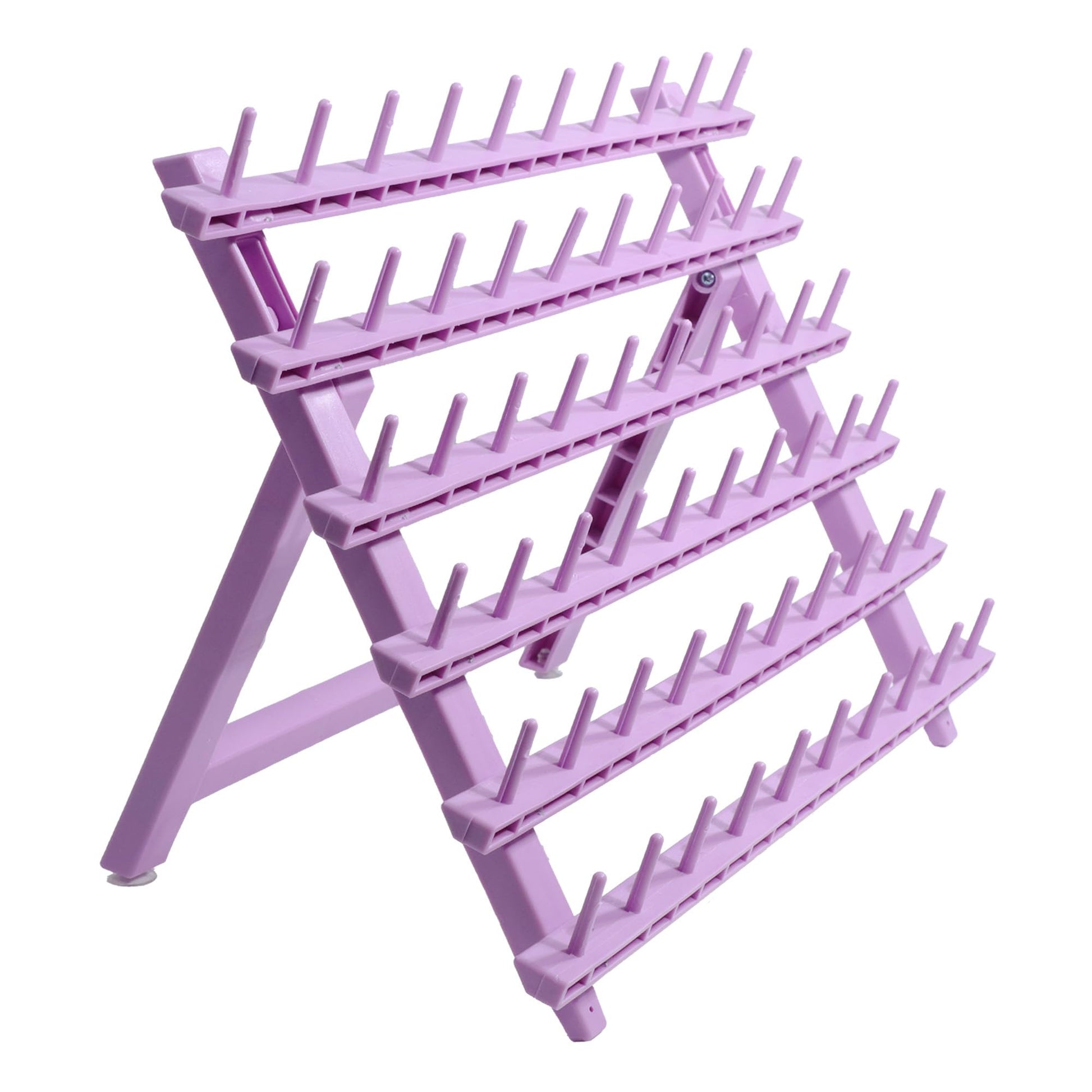Laflare Braid Rack 60 Spools, PP Braiding Hair Stand, Thread Rack, Sewing Organizer, Quilting