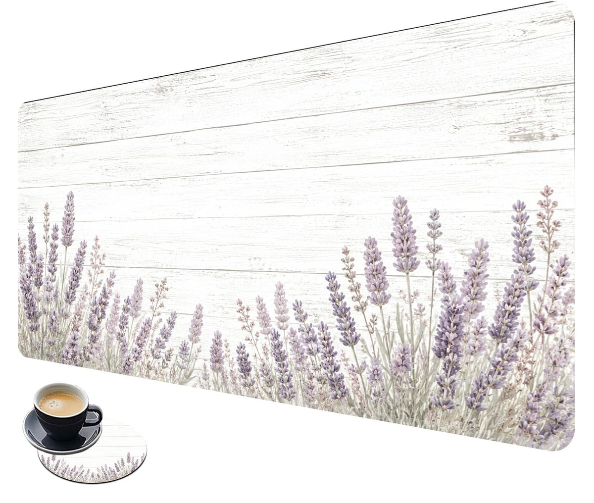 Desk Mat Large Gaming Mouse Pad + Coaster