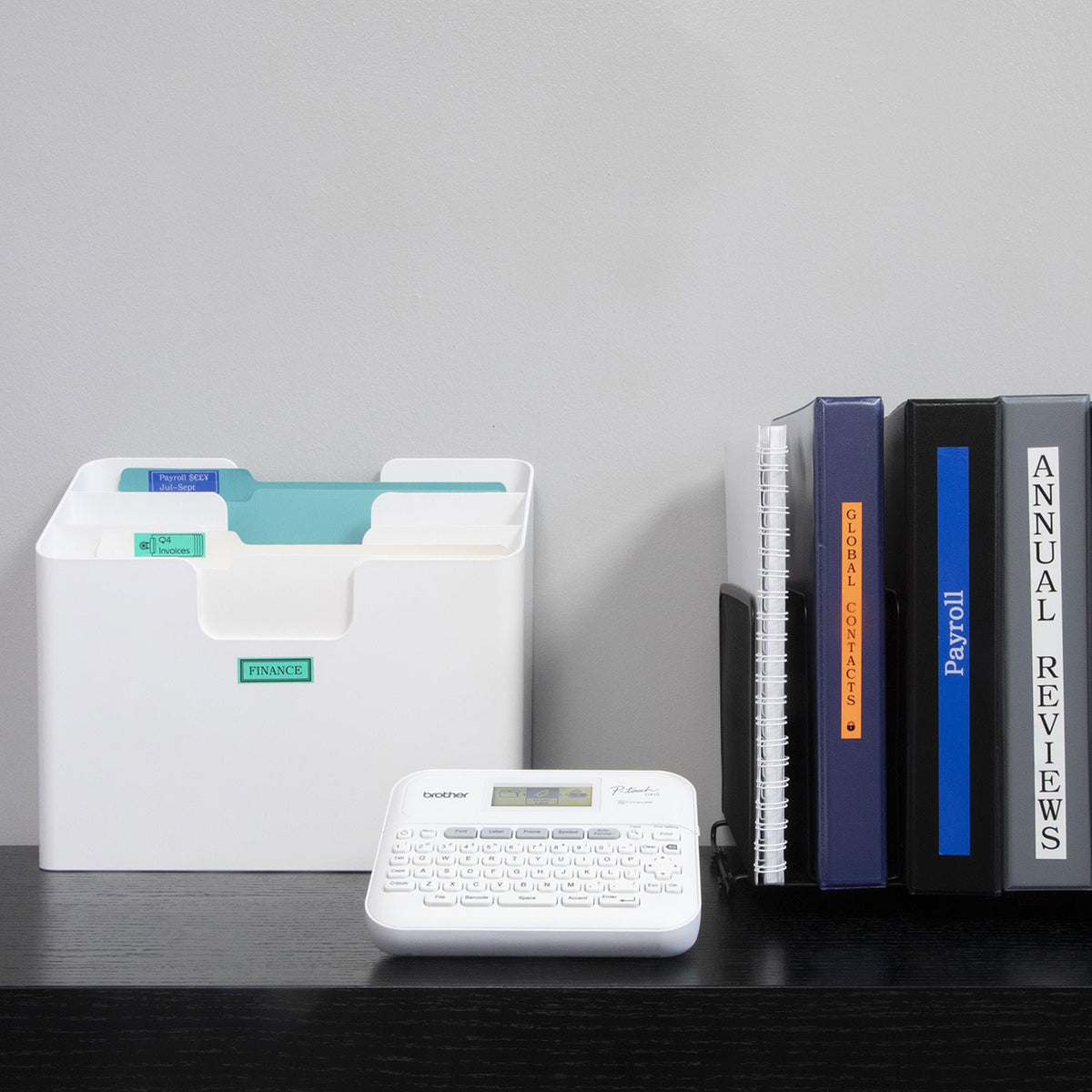 Brother P-Touch PT-D410 Home / Office Advanced Label Maker | Connect via USB to Create and Print on