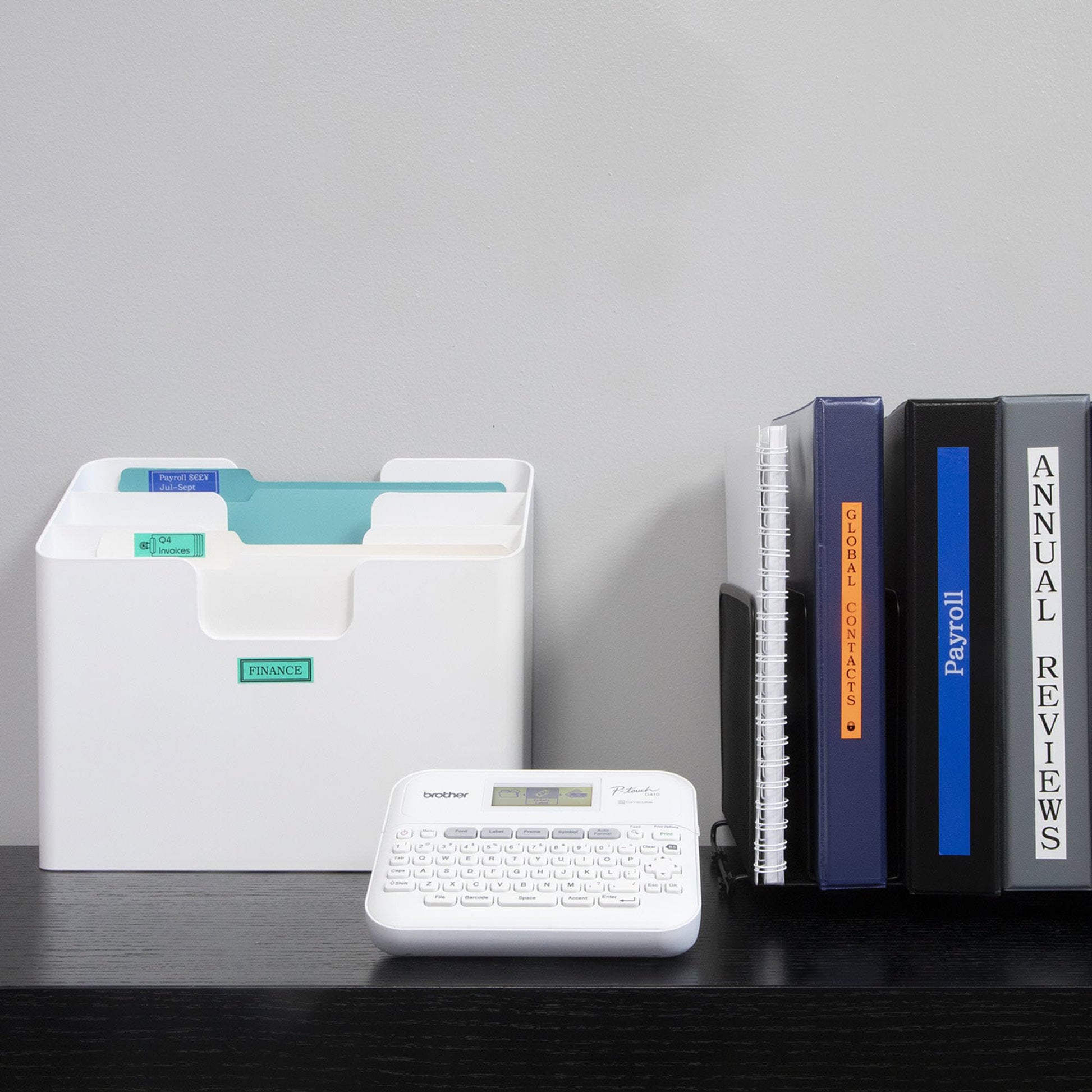 Brother P-Touch PT-D410 Home / Office Advanced Label Maker | Connect via USB to Create and Print on
