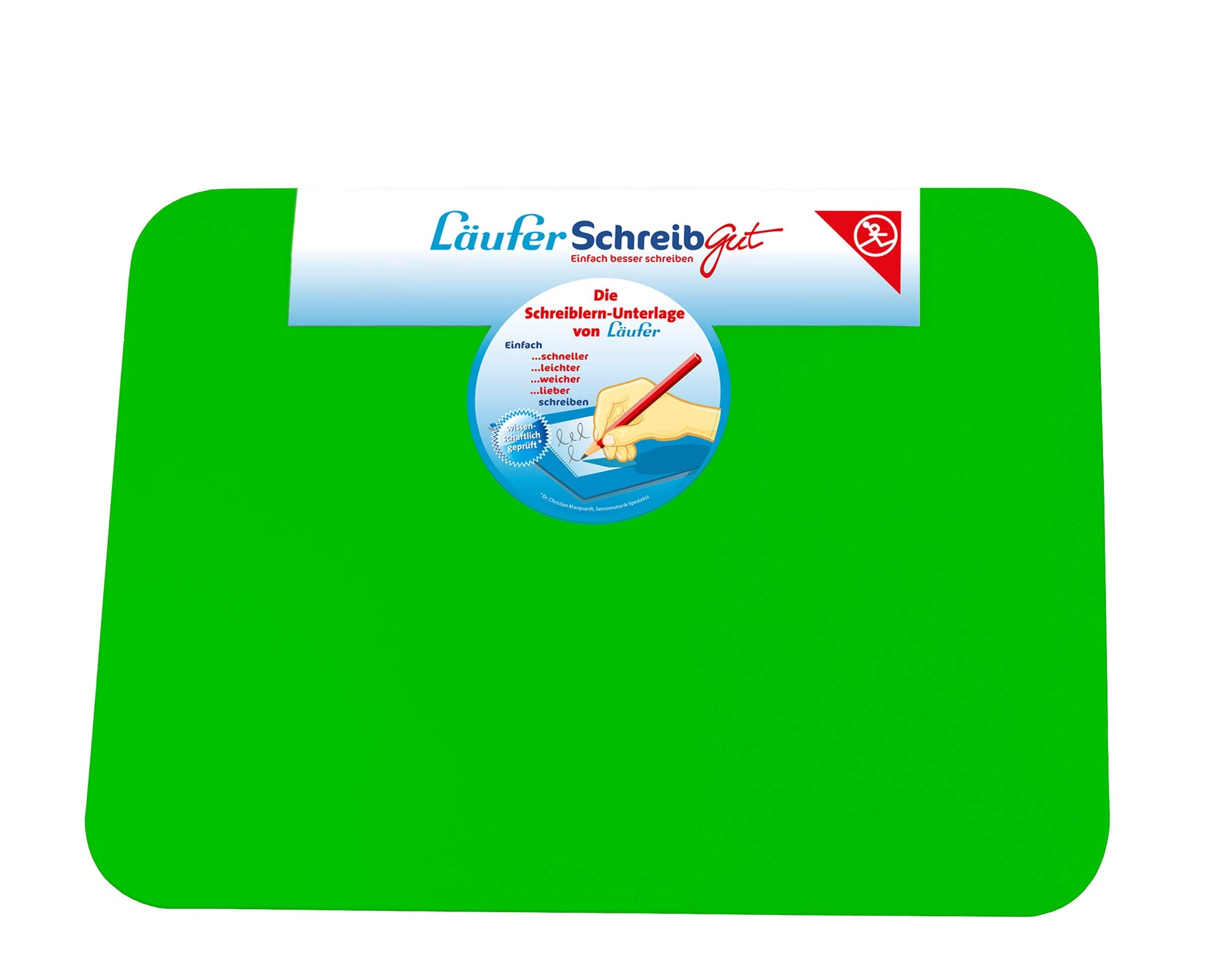 Läufer Schreibgut 30912 Learning to Write Desk Pad 33.5 x 45 cm Apple Green