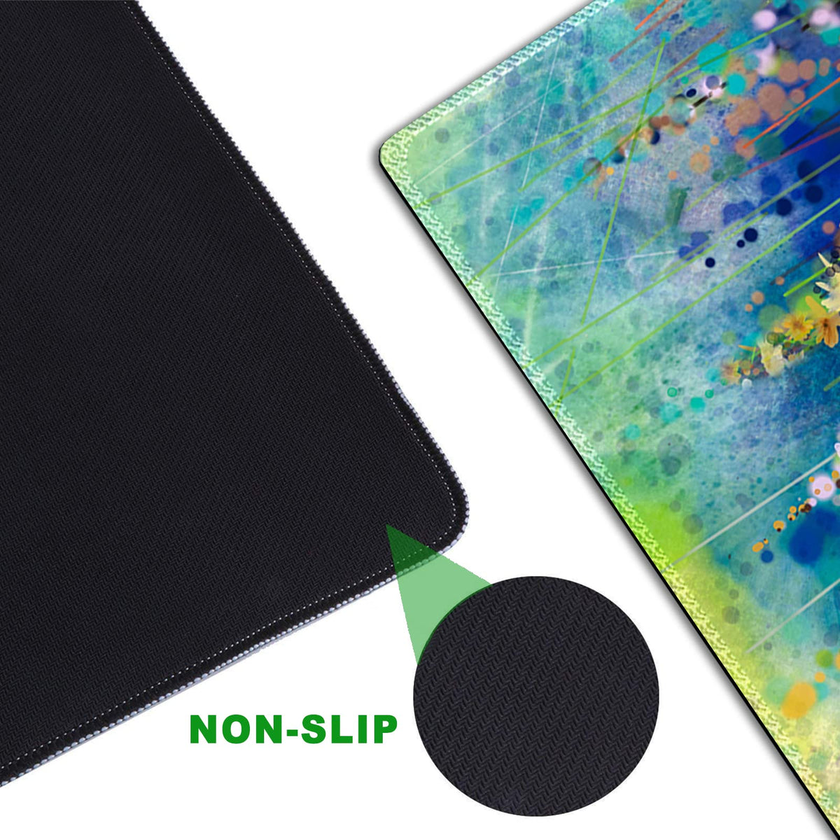 ArtSo Large Gaming Mouse Pad Extended Desk Pad XL Keyboard Mat Long Mousepad Decor Writing Pad