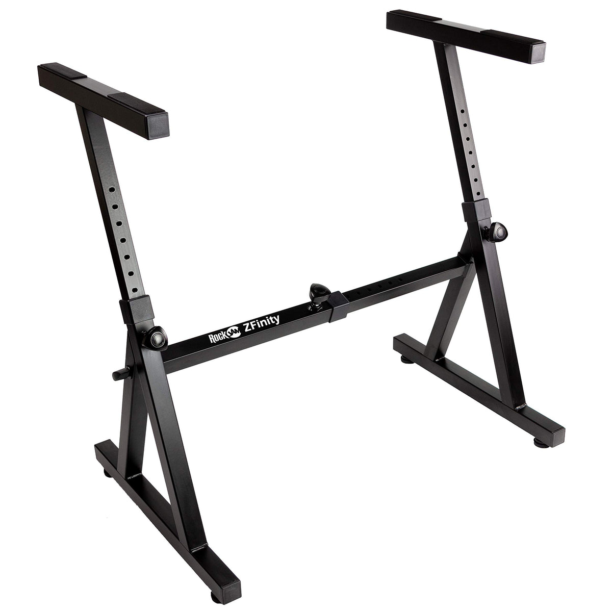 RockJam RJZZ363 Z Style Keyboard Stand, Heavy Duty & Height Adjustable