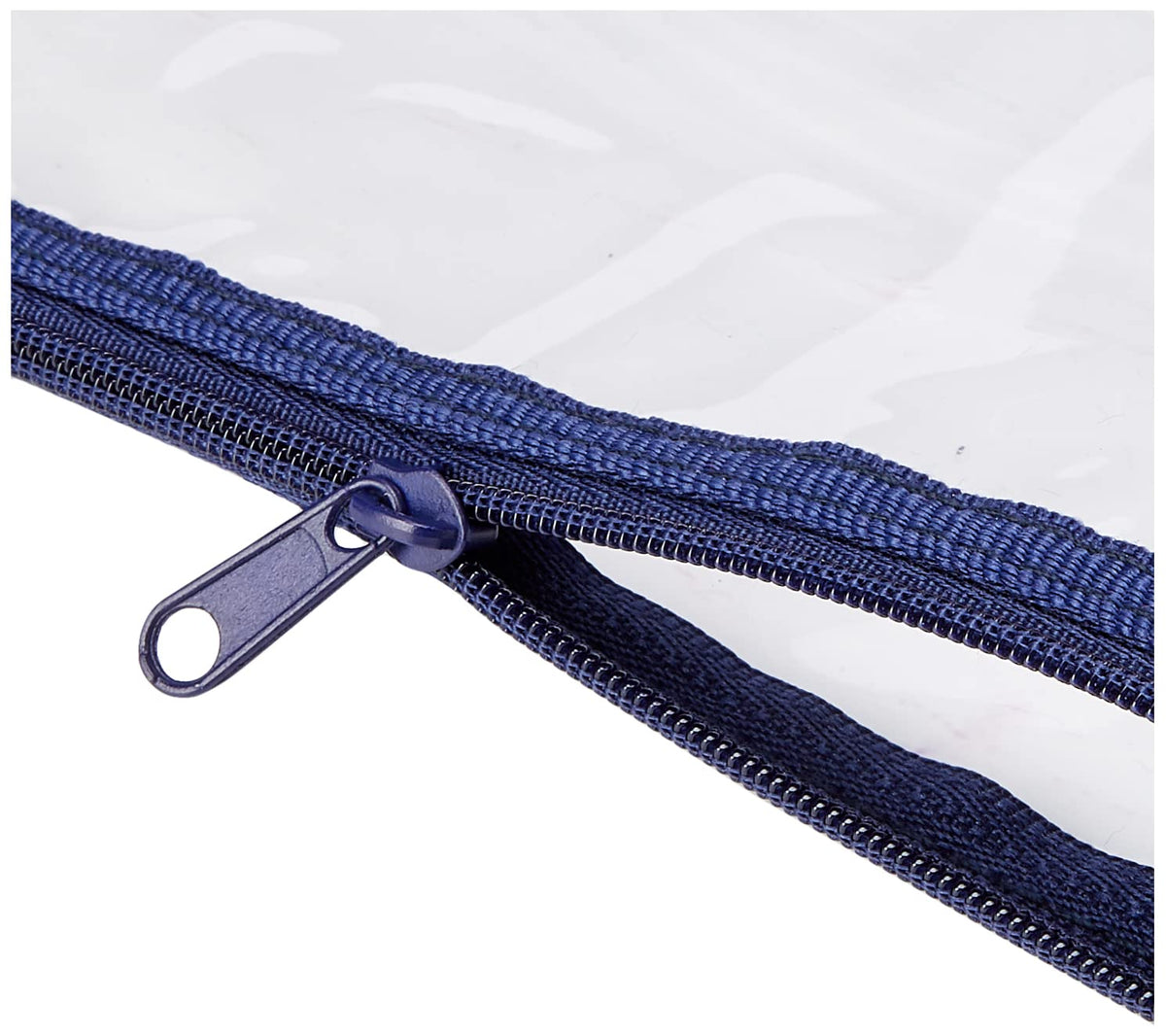 Helix Oxford 13 inch Clear Pencil Case