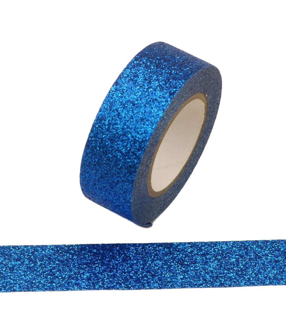 Syntego Royal Blue Glitter Washi Tape 15mm x 10m