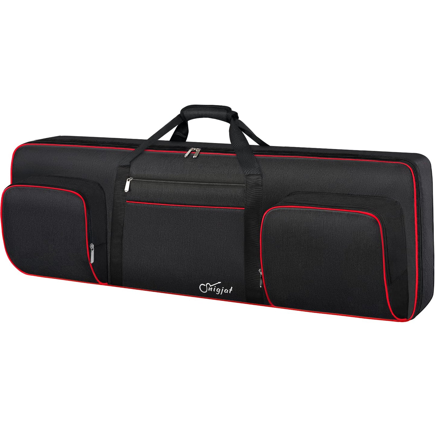 SNIGJAT 76 Key Keyboard Case Soft with Adjustable Padded Shoulder Straps