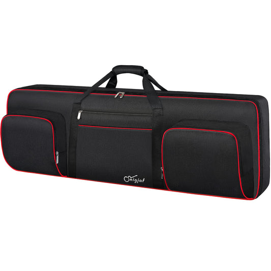 SNIGJAT 76 Key Keyboard Case Soft with Adjustable Padded Shoulder Straps