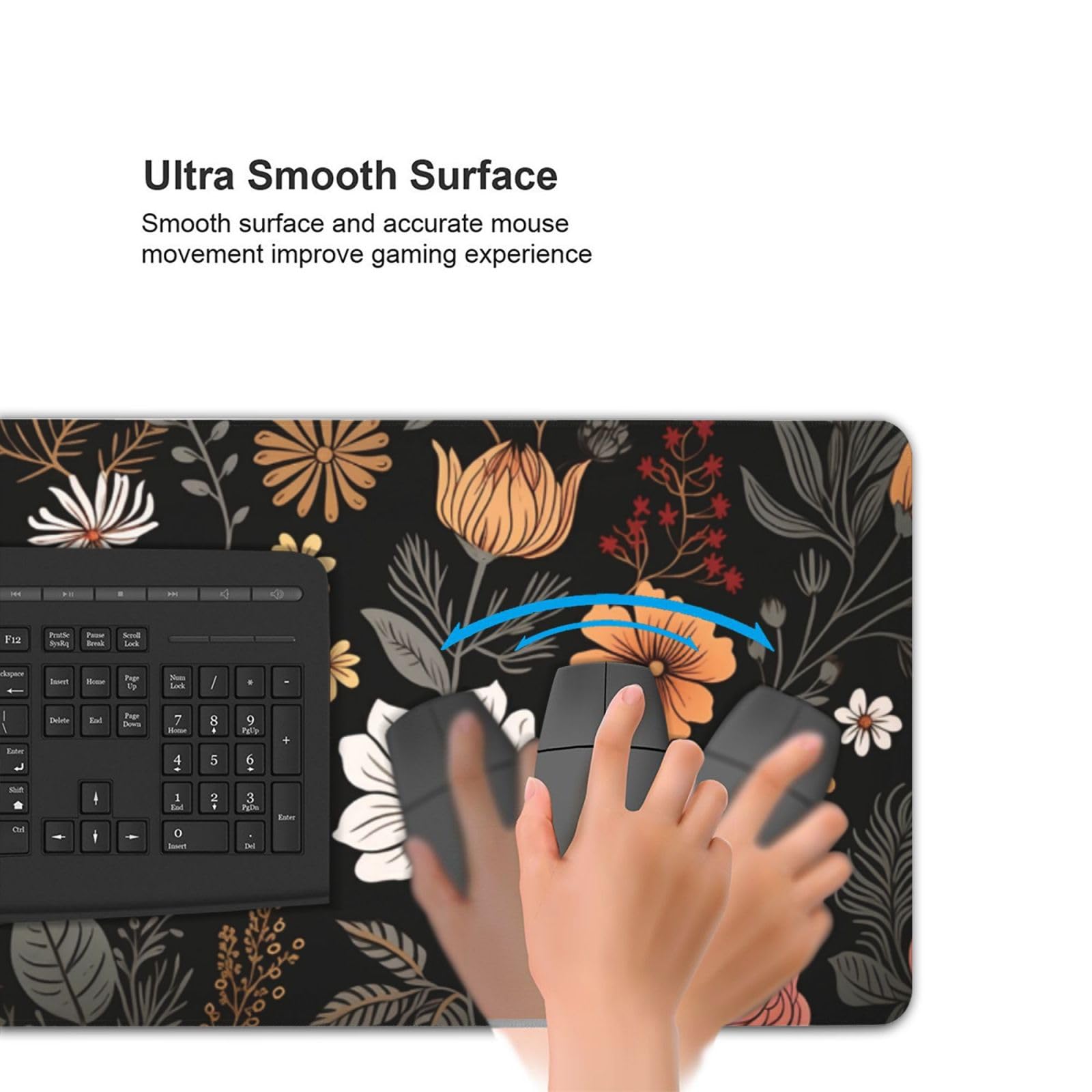 35.4 x 15.7 in, Waterproof XXL Large Mouse Pad for Desk, Extended Keyboard Mouse Mat for Computer