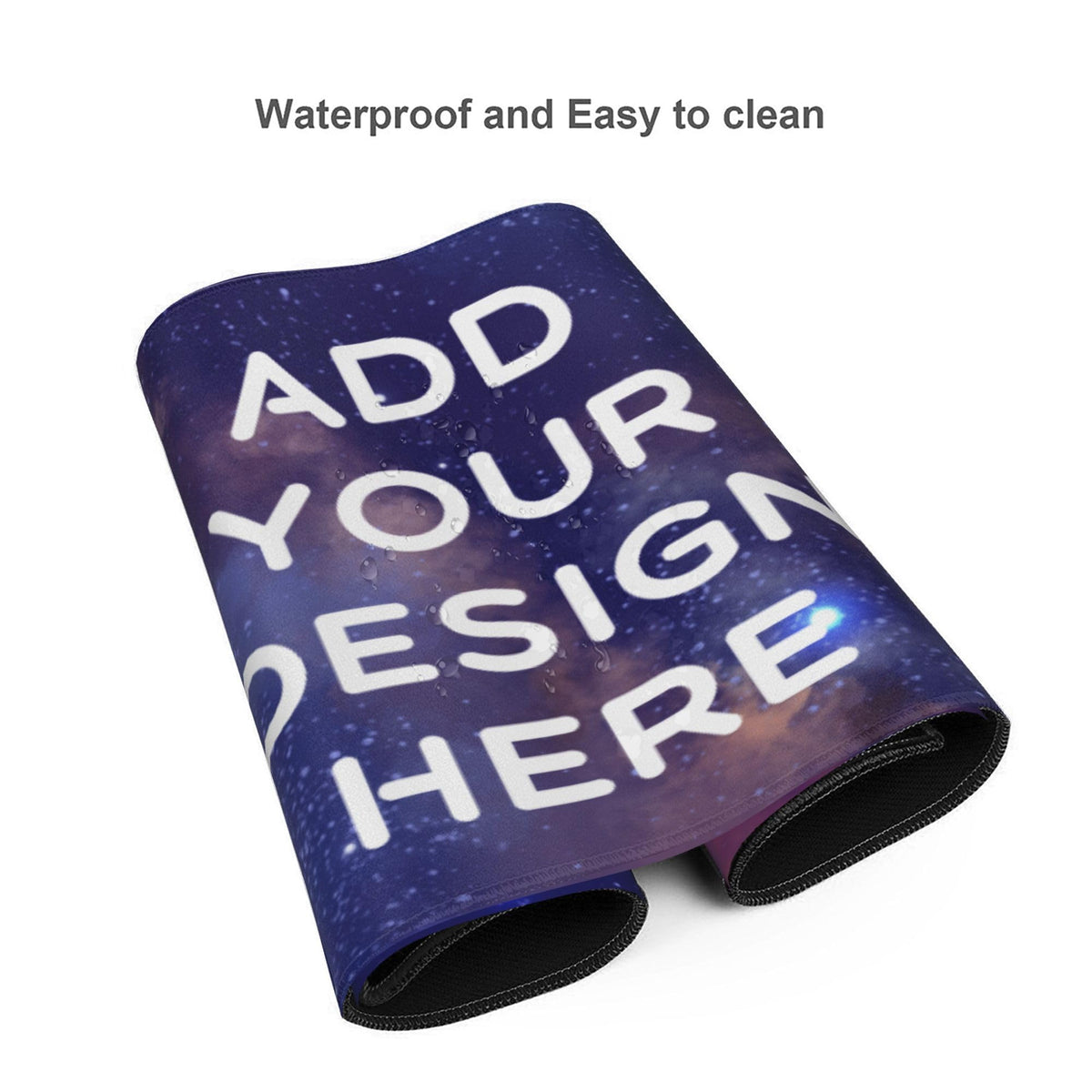 ANSTING Custom Large Desk Pad with Photo Text, 16in x 35.5in