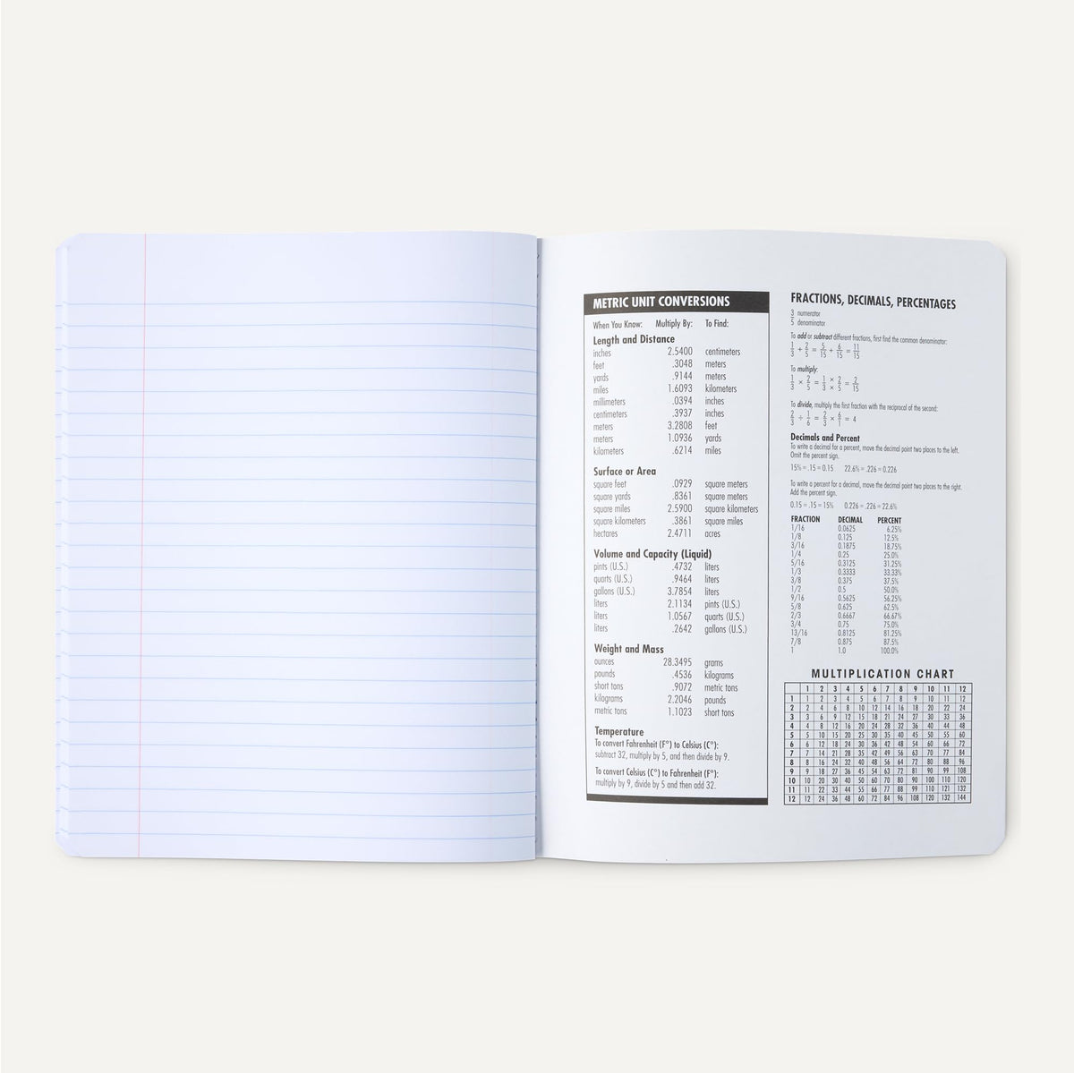 Amazon Basics Composition Notebook, Wide Ruled, 100 Sheets, 9.75" x 7.5", Marble Black, 12-Pack