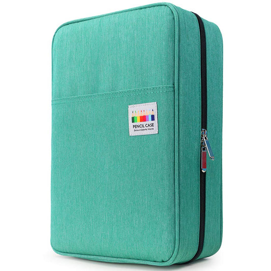 YOUSHARES Big Capacity Colored Pencil Case - 300 Slots large Pen Case Organizer with Multilayer