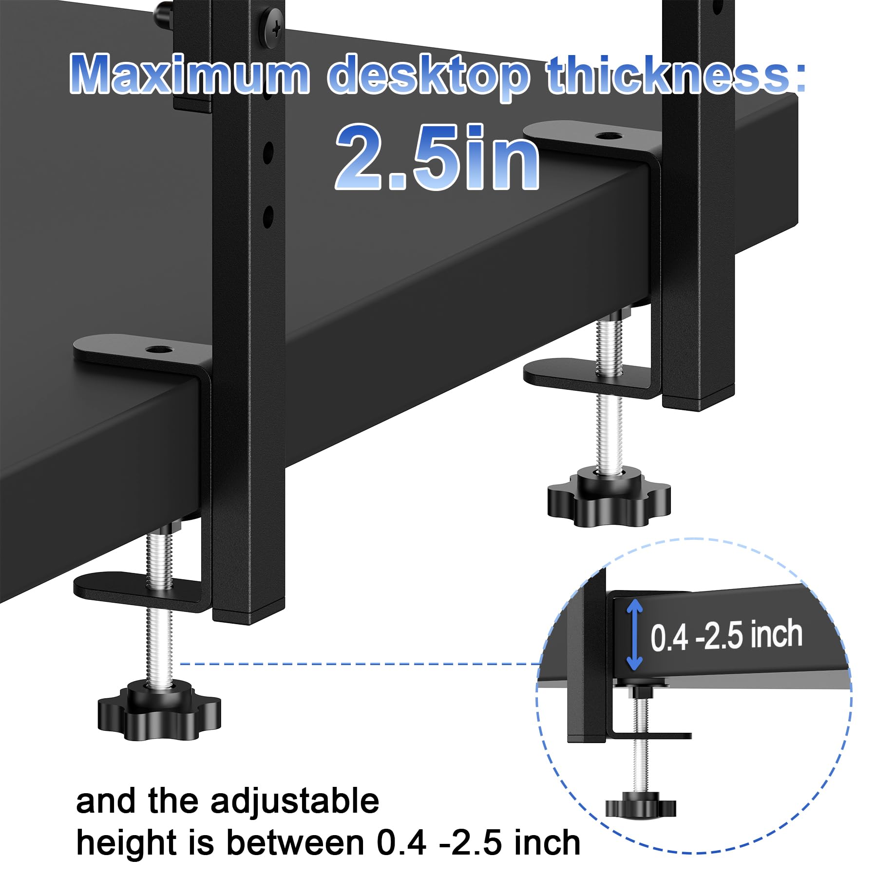 OUTIOE 2-Tier Desk Shelf