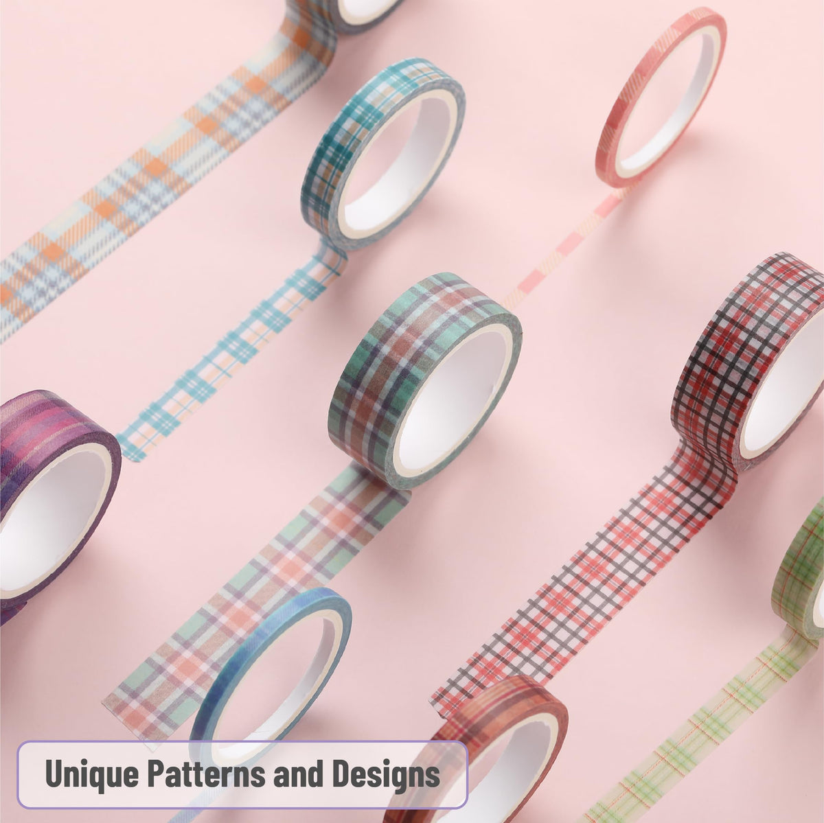 Mr. Pen- Washi Tape Set, 21 Rolls, Assorted Sizes, 5 Yards/Roll