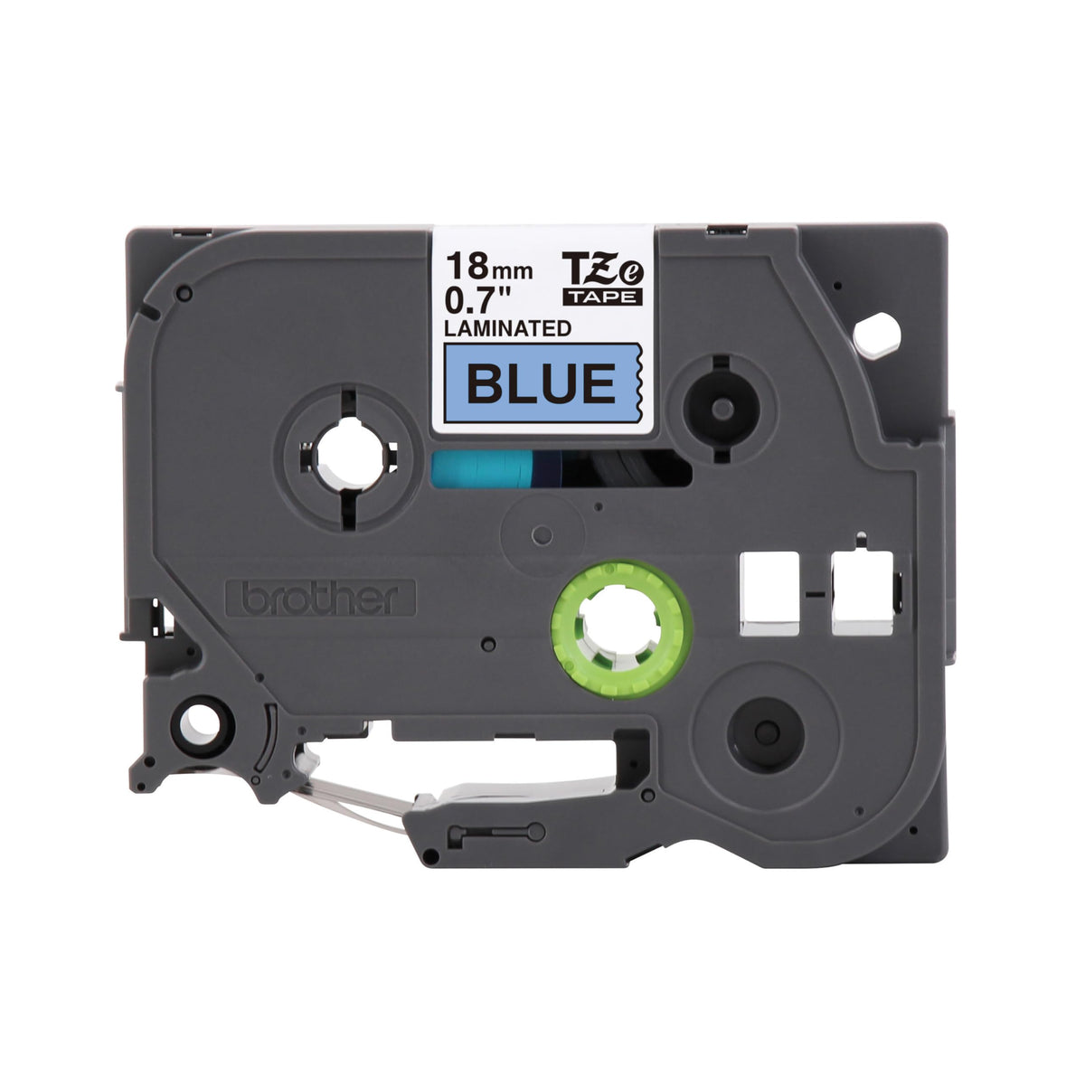 Brother Genuine P-Touch TZe Black Print on Blue Label Tape (TZe541), Laminated,3/4in x 26.2ft (18mm