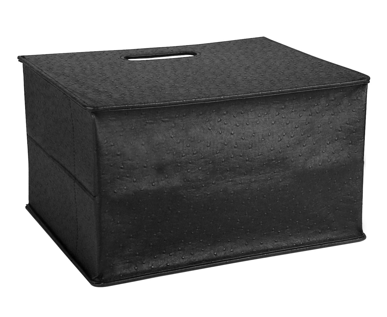 HofferRuffer Magazine Basket Holder, Foldable Magazine Rack, Document File Holder Organizer, File