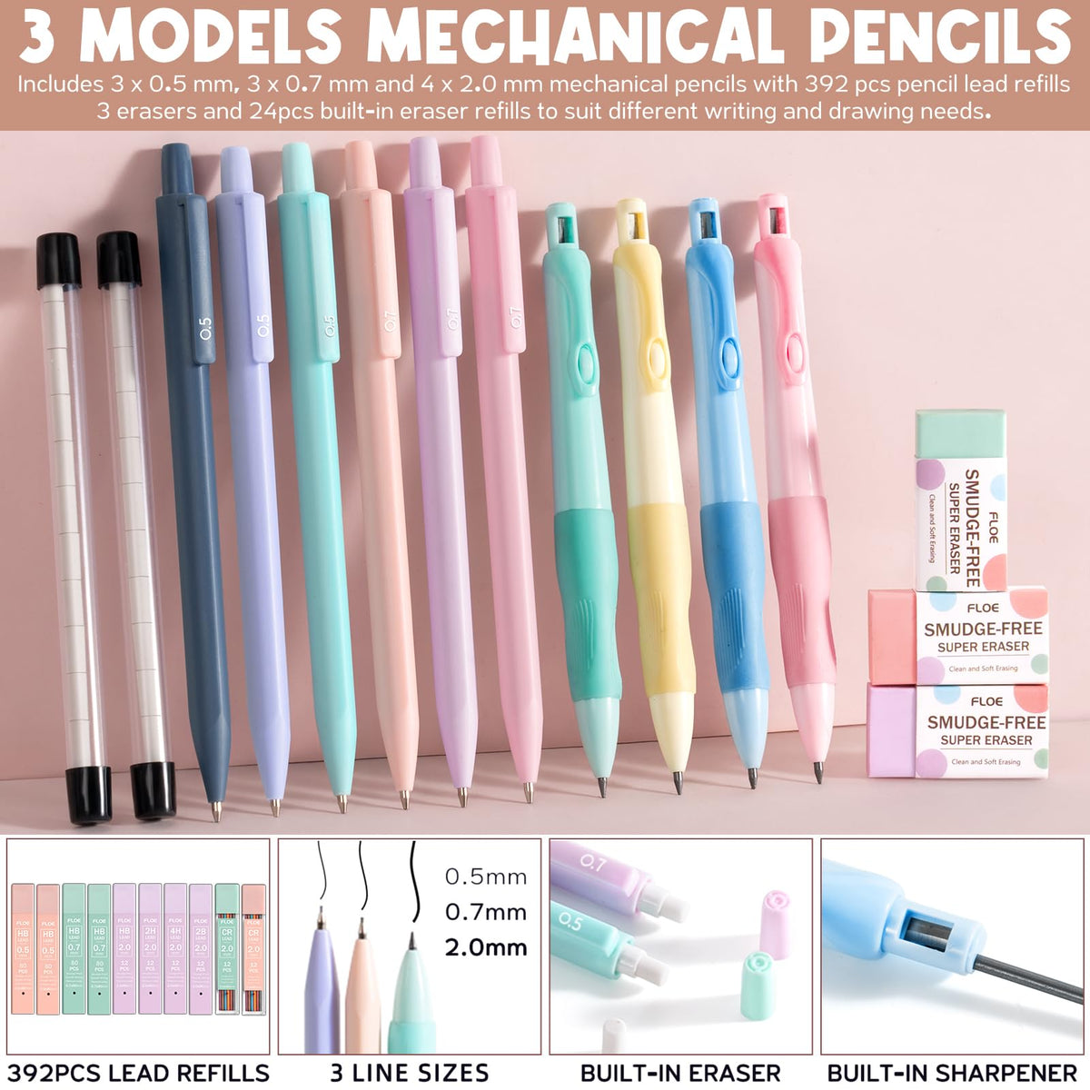 65PCS Aesthetic School Supplies Back to School Supplies Cute Stationary Set