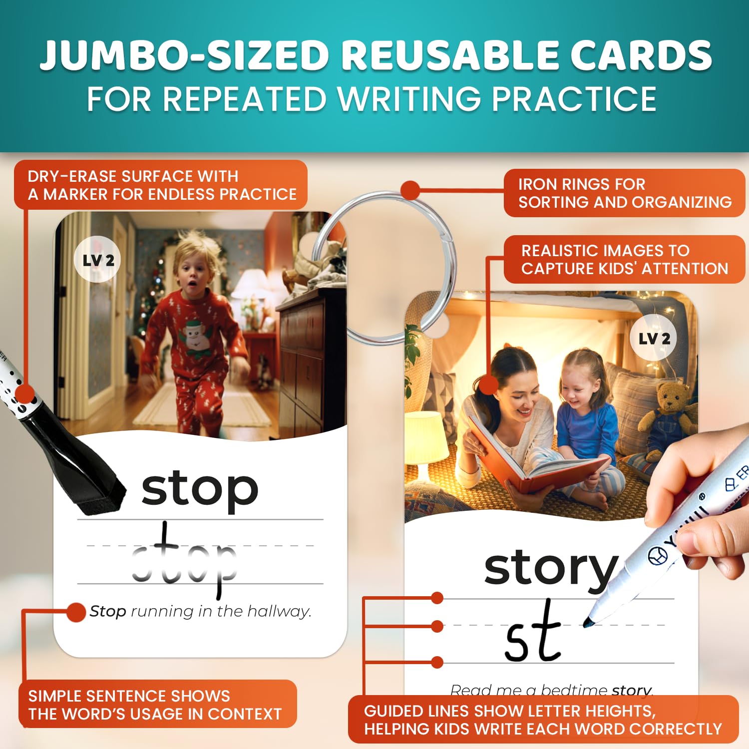Flash Cards for Toddlers 3-5 — Educational Montessori Toddler Flash Cards