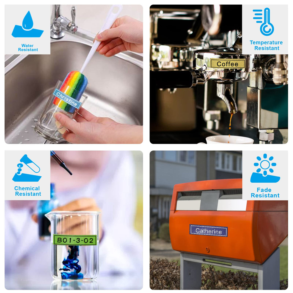 Lonitul Compatible with DYMO COLORPOP Label Maker Refills D1 Glitter Color